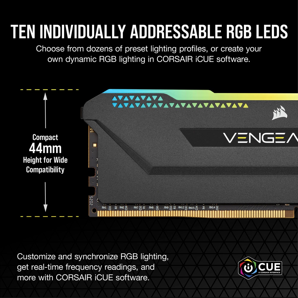 Corsair Arbeitsspeicher »CMH16GX4M2E3200C16«