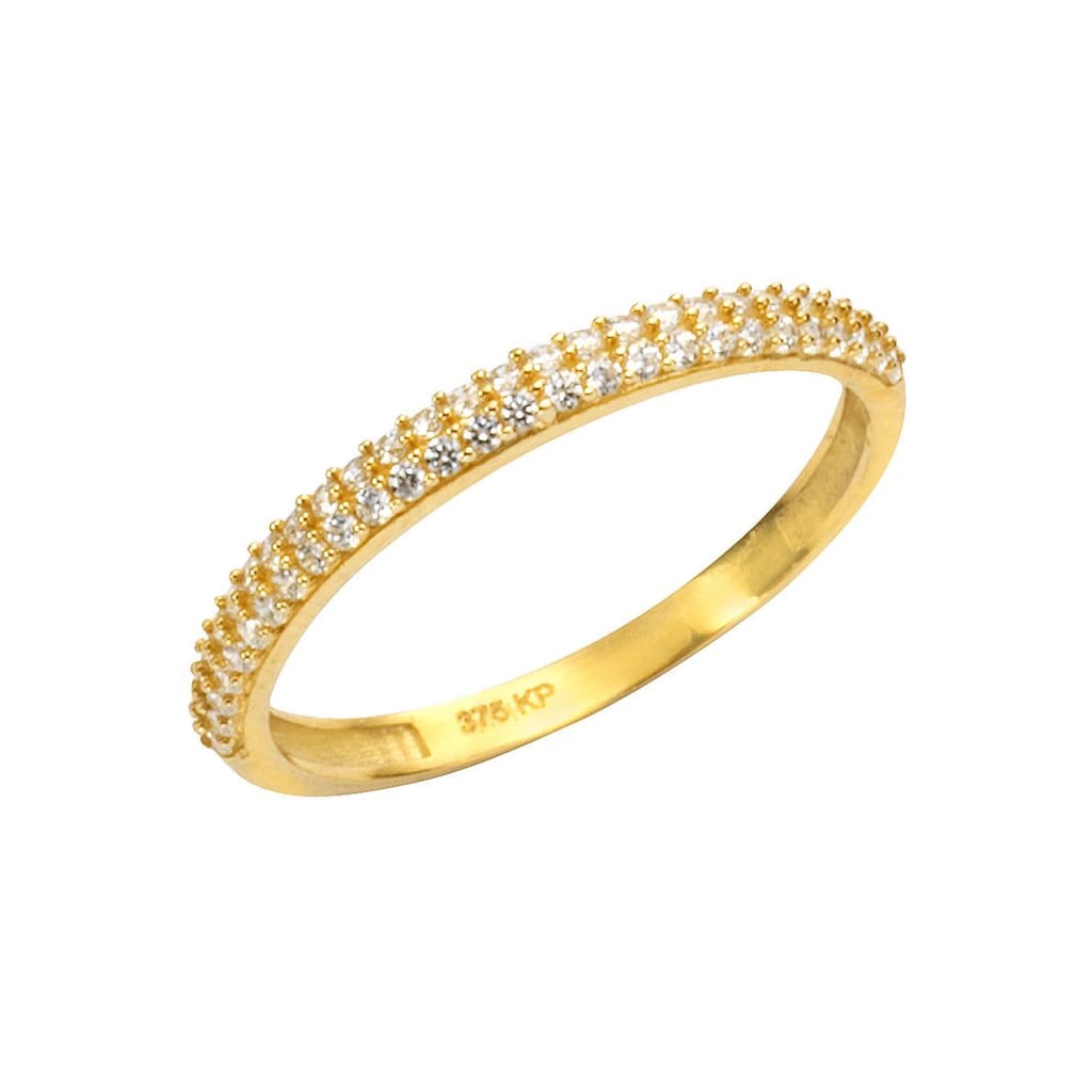 Firetti Goldring »Schmuck Geschenk Gold 375 Damenring Goldring«