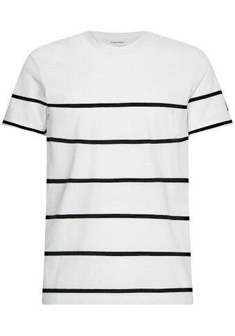 Calvin Klein T-Shirt »STRIPED BADGE« kaufen