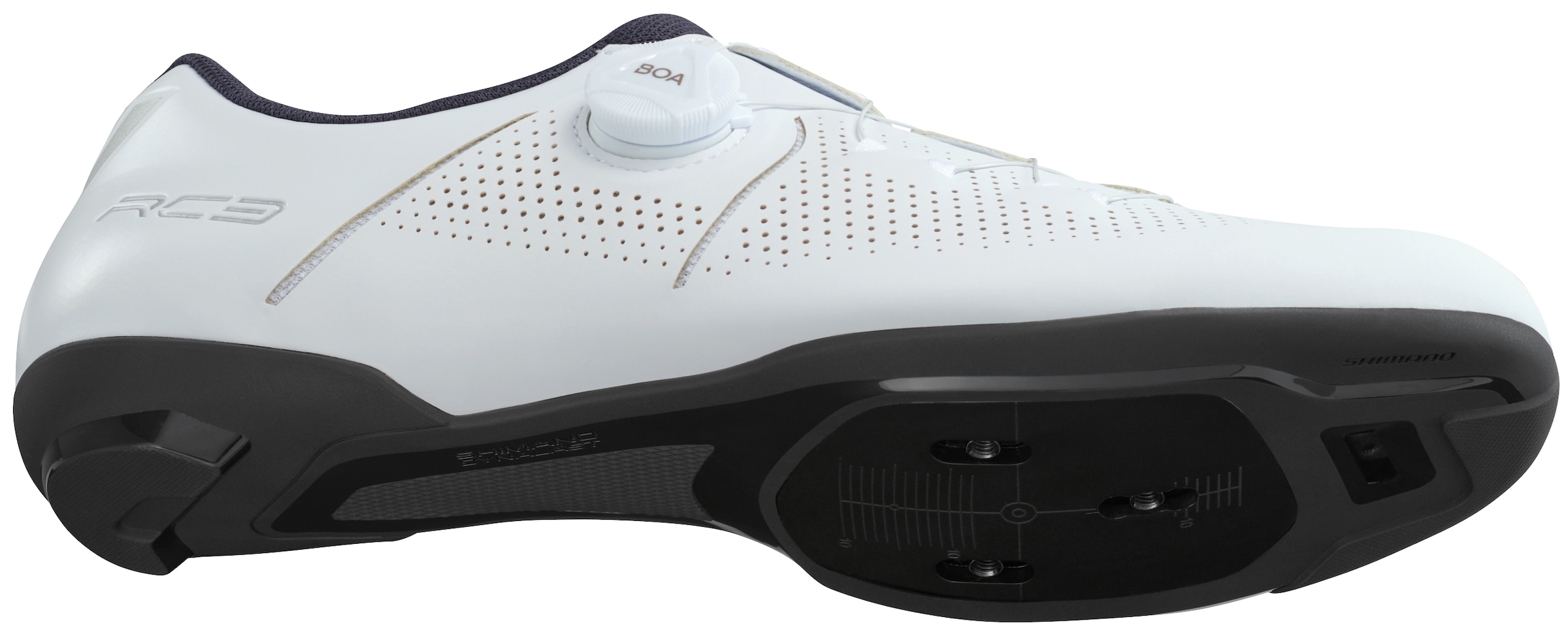 Shimano Fahrradschuh »Rennrad - Fahrradschuhe RC302 WIDE, white«
