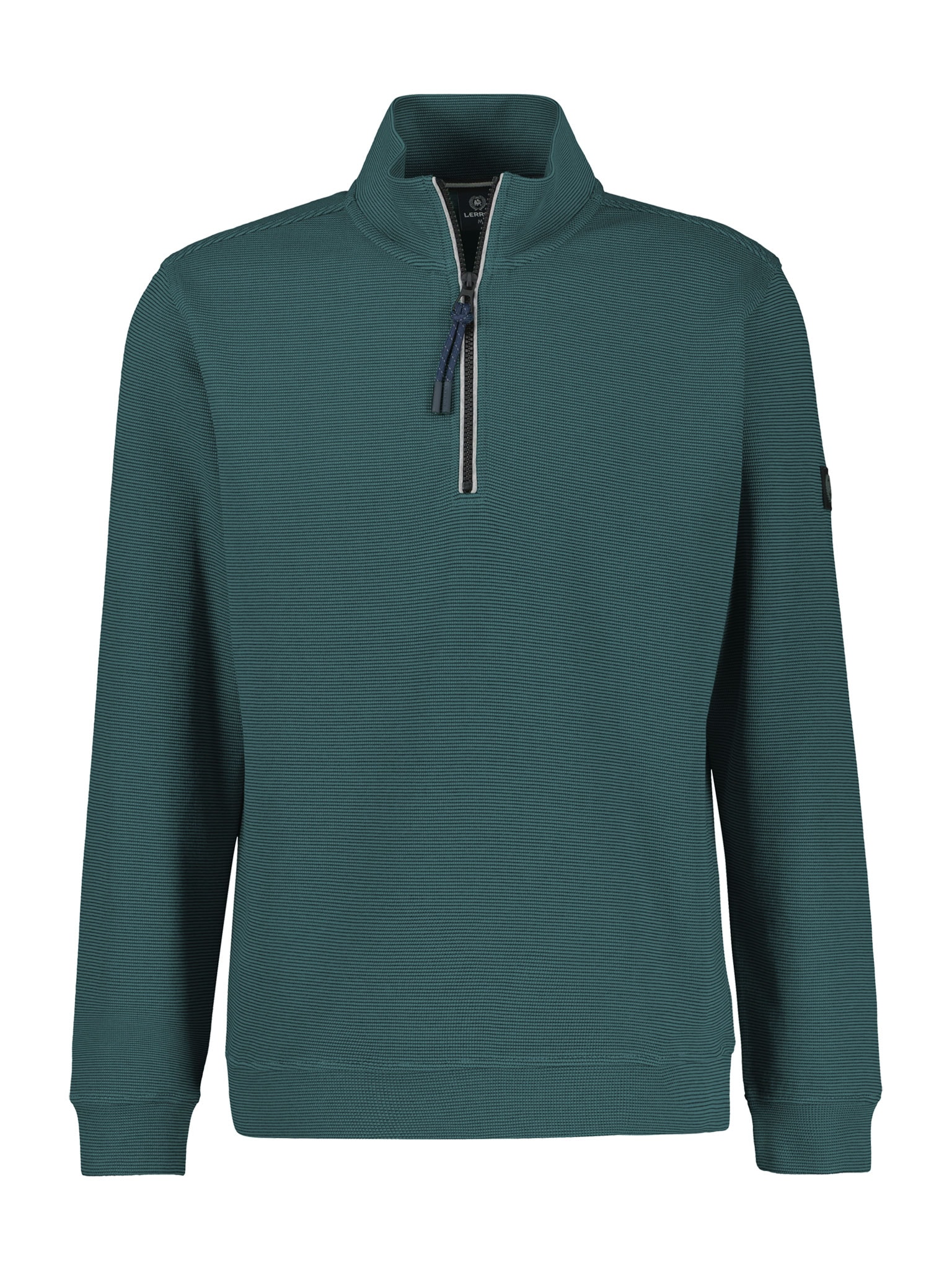 LERROS Sweater »SELANIK«, Troyerkragen mit Reißverschluss

