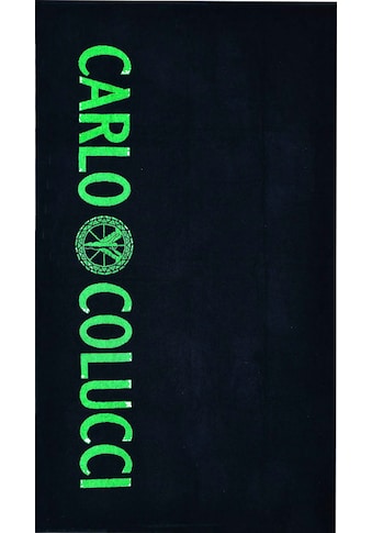 CARLO COLUCCI Strandtuch »Tomaso«, (1 St.), mit auffälligem Carlo Colucci Logo und... kaufen