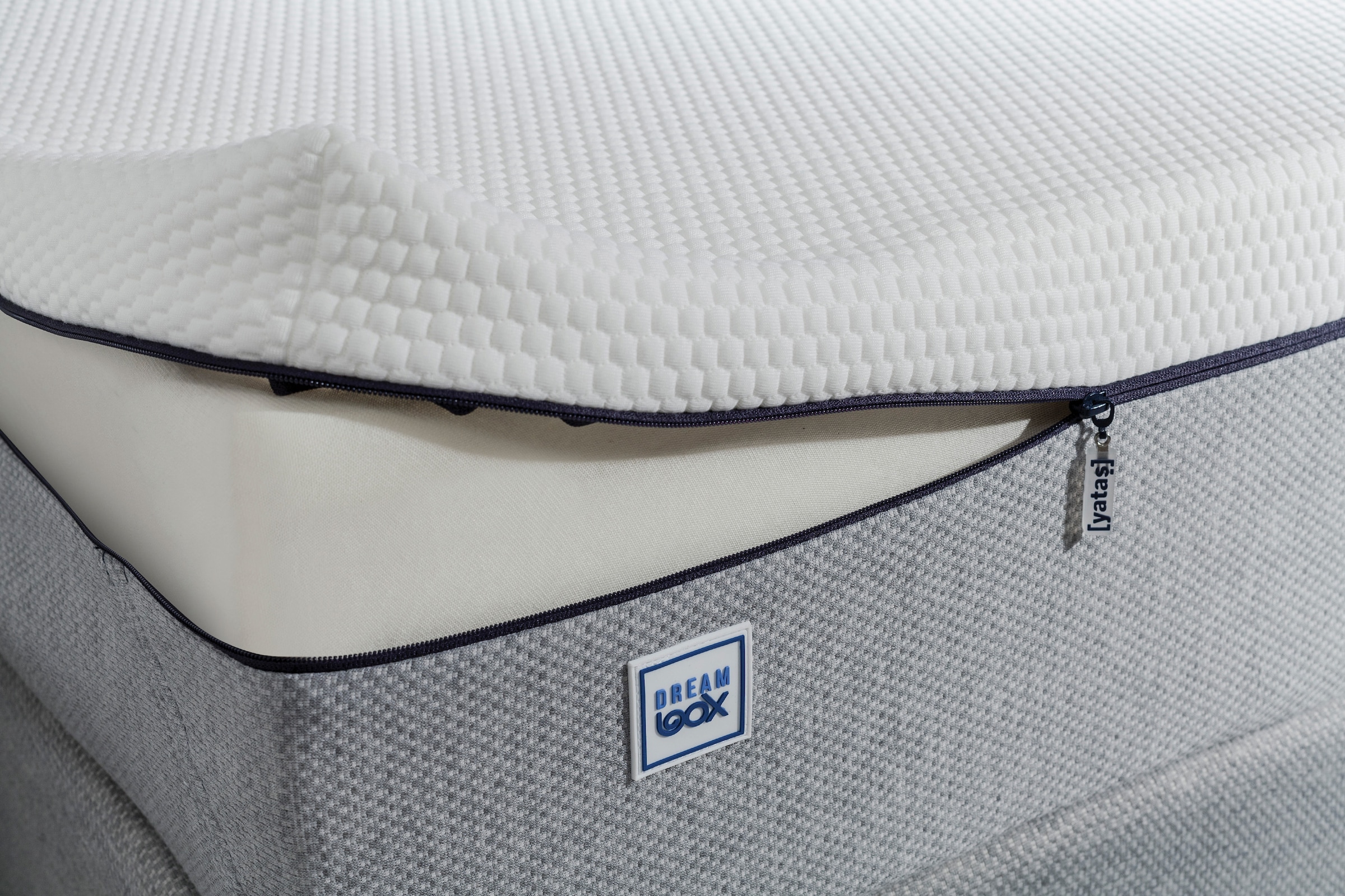 Yatas Bedding Taschenfederkernmatratze »Dream Box Roll PRO, Matratze 90x200, 140x200 cm & weitere Größen«, 24 cm hoch, 416 Federn, (1 St.), H2 / H3, wendbar, ergonomisch, atmungsaktiv