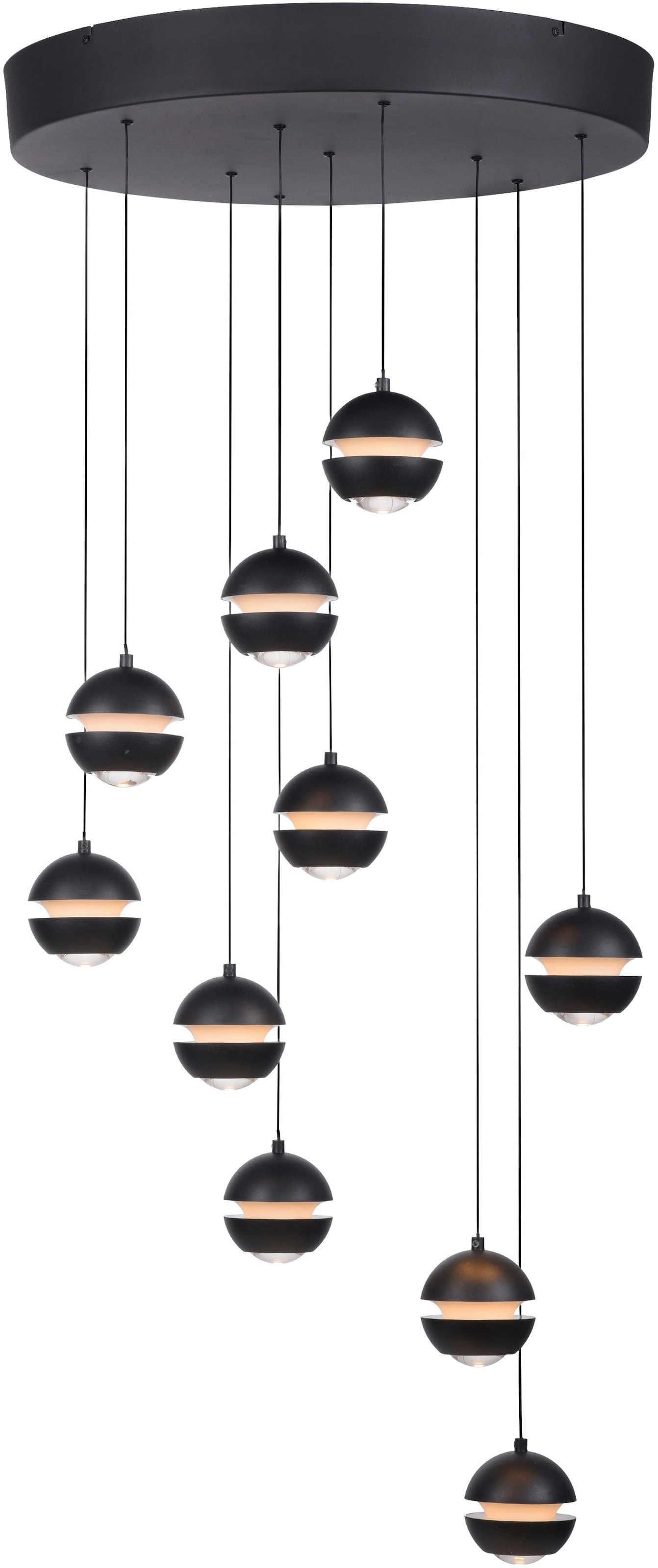 SCHÖNER WOHNEN-Kollektion LED Pendelleuchte »LINI« LED-Board 1 Stk. Warmweiß SCHÖNER WOHNEN Kollektion, 3-Stufen Dimmer, Comfort-Lift