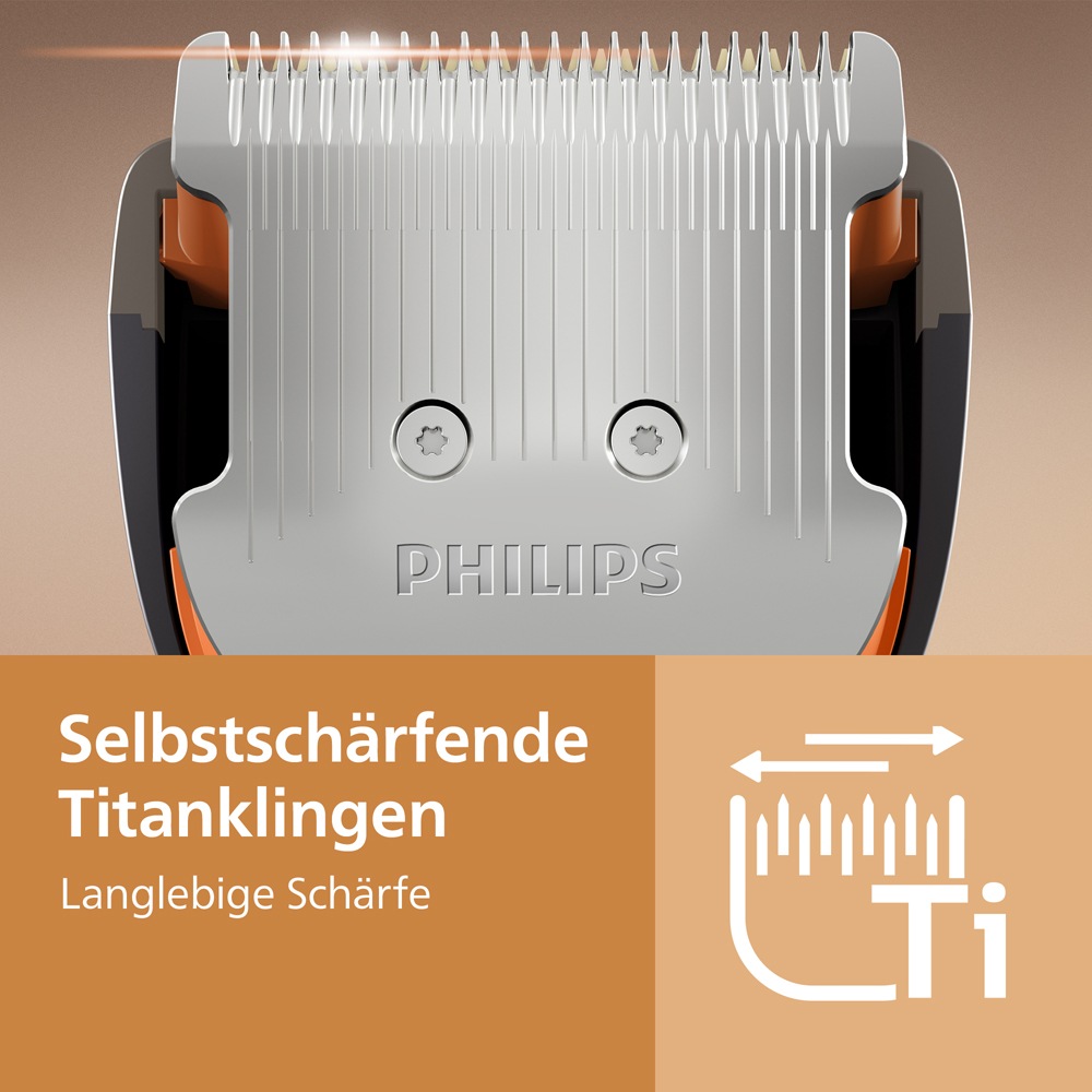 Philips Haarschneider »Serie 9000 HC9722/15« 3 Aufsätze 28 Längeneinstellungen, Precision Fade Tools und Turbo Modus