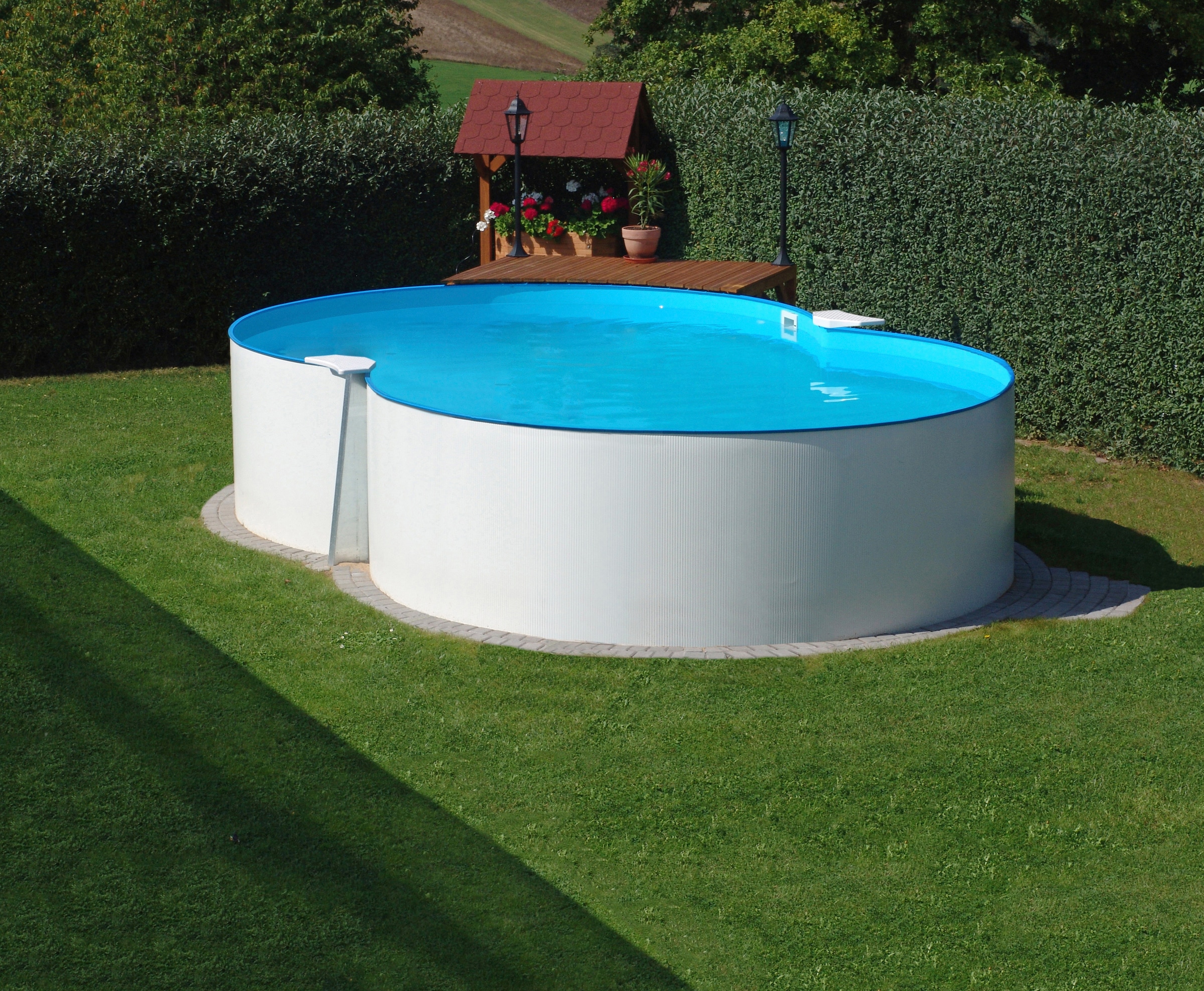 KONIFERA Achtformpool »Monaco II« 10 tlg., BxLxH: 300x470x120 cm