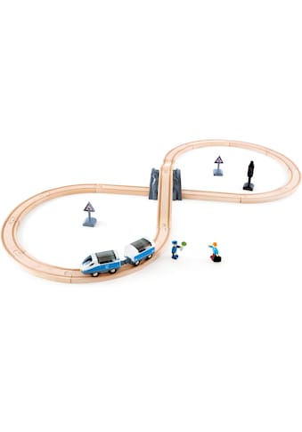 Hape Spielzeug-Eisenbahn »Eisenbahn-Set, achtförmig«, (Set), FSC®- schützt Wald -... kaufen