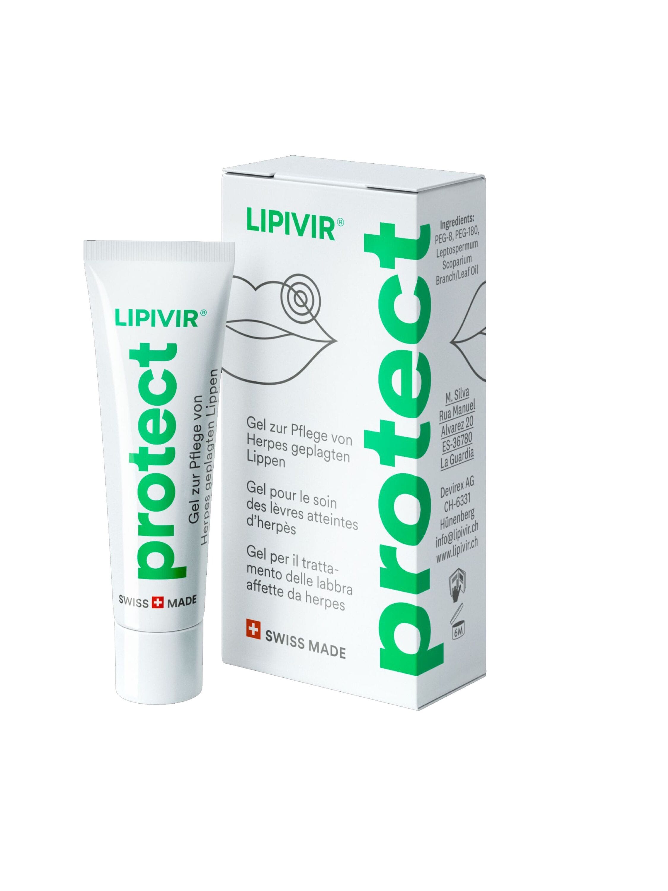 Sanacute Gesichtslotion »Set: Set LIPIVIR protect & SANACUTE LIP care«