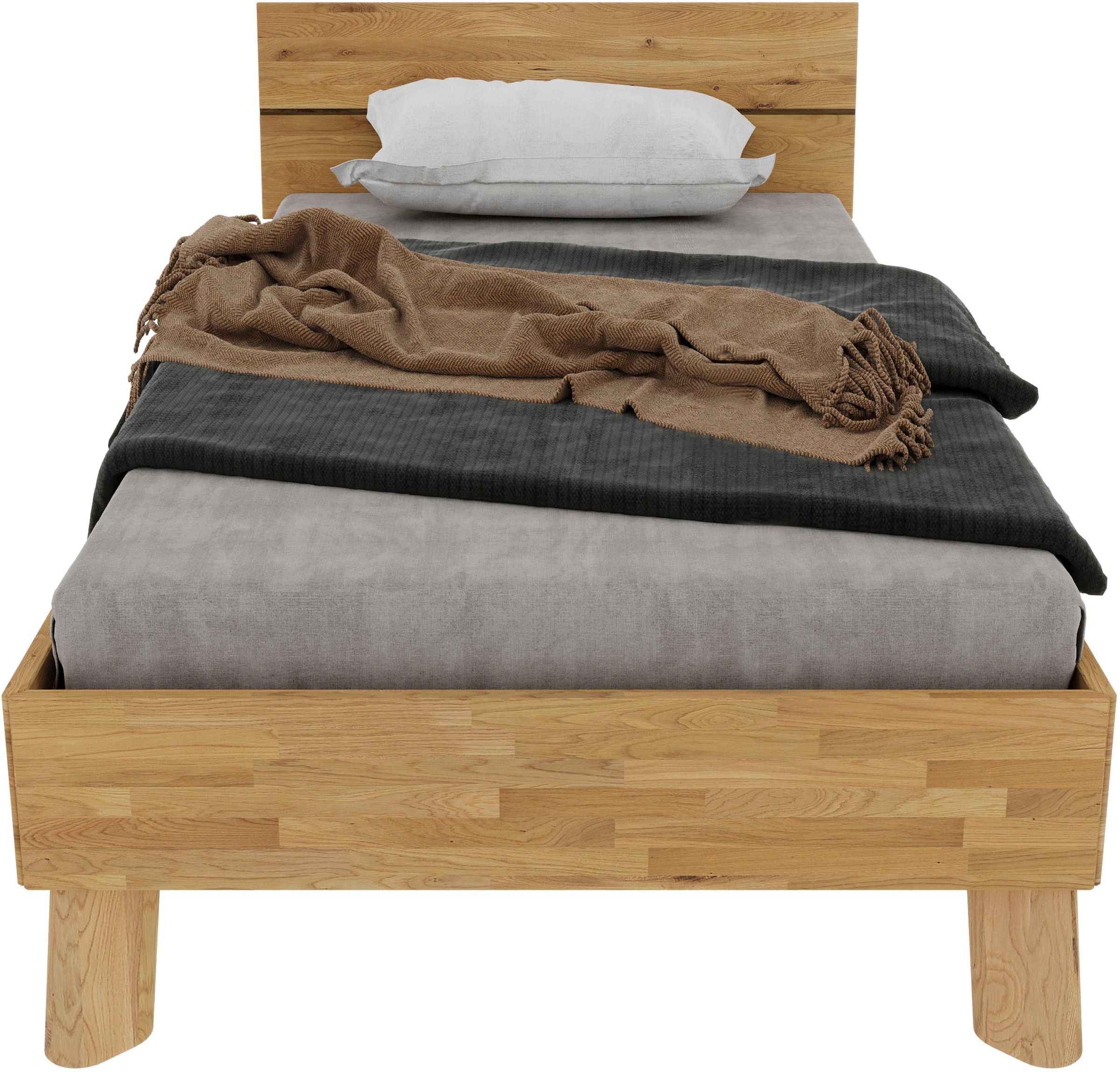 Home affaire Massivholzbett »Chavot I« wahlweise in Kernbuche oder Wildeiche erhältlich