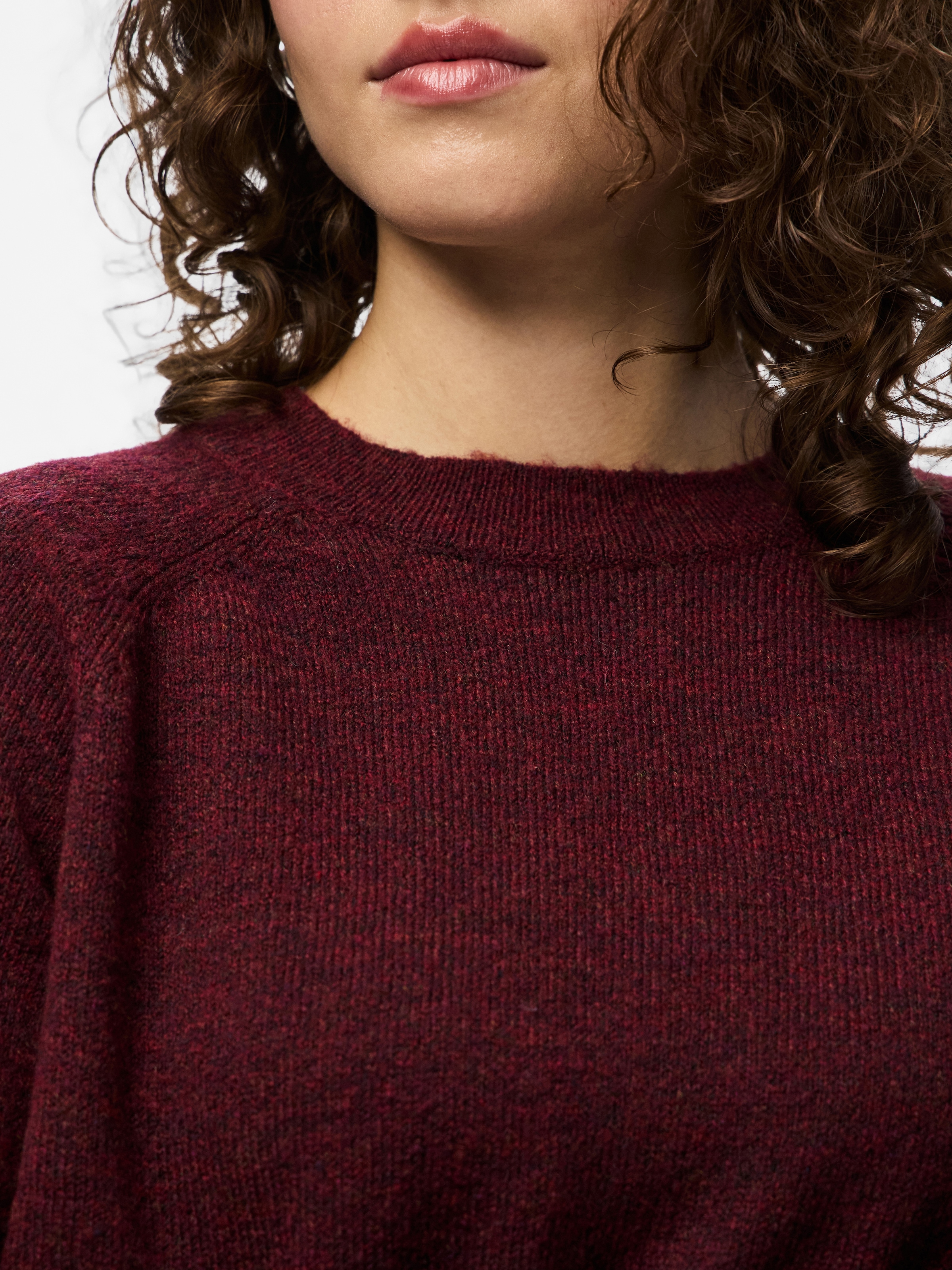 pieces Strickpullover »PCJULIANA LS O-NECK KNIT NOOS BC«