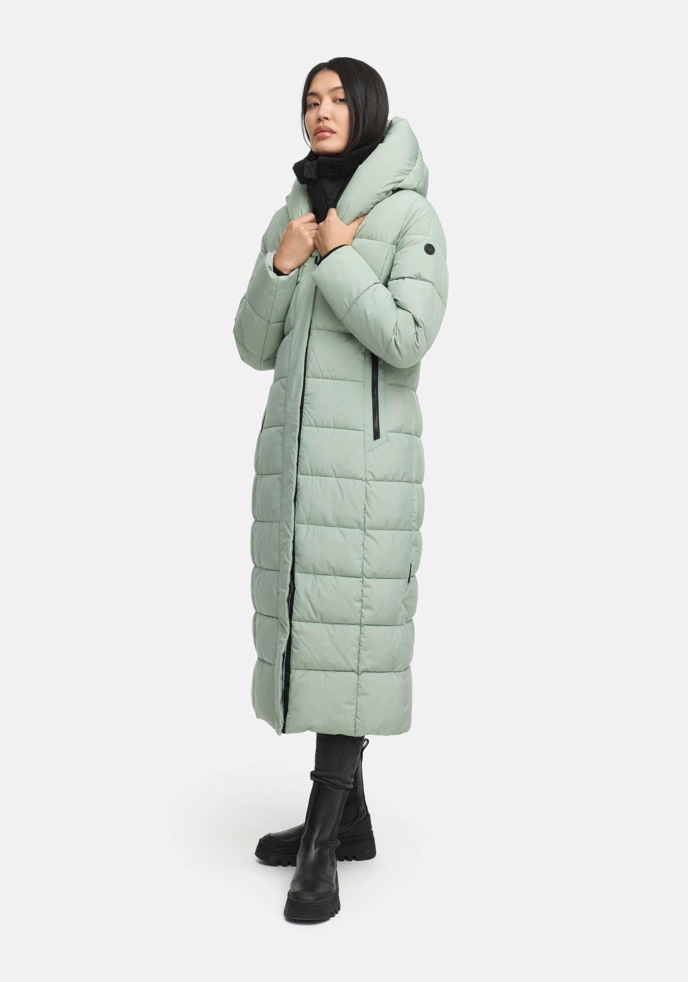 Marikoo Winterjacke »Marikoo Pakoraa 16 Steppmantel N088«