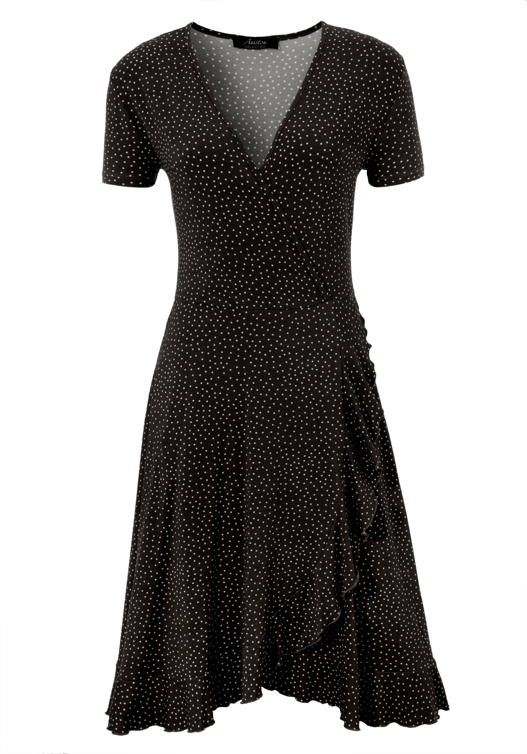 Aniston SELECTED Sommerkleid, mit OTTO online Volant kaufen bei