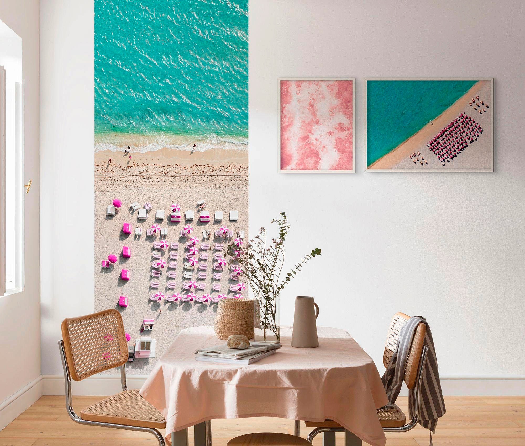 Komar Bild »South Beach«, Strand, (1 St.), Wandbild zur Dekoration - ohne Rahmen