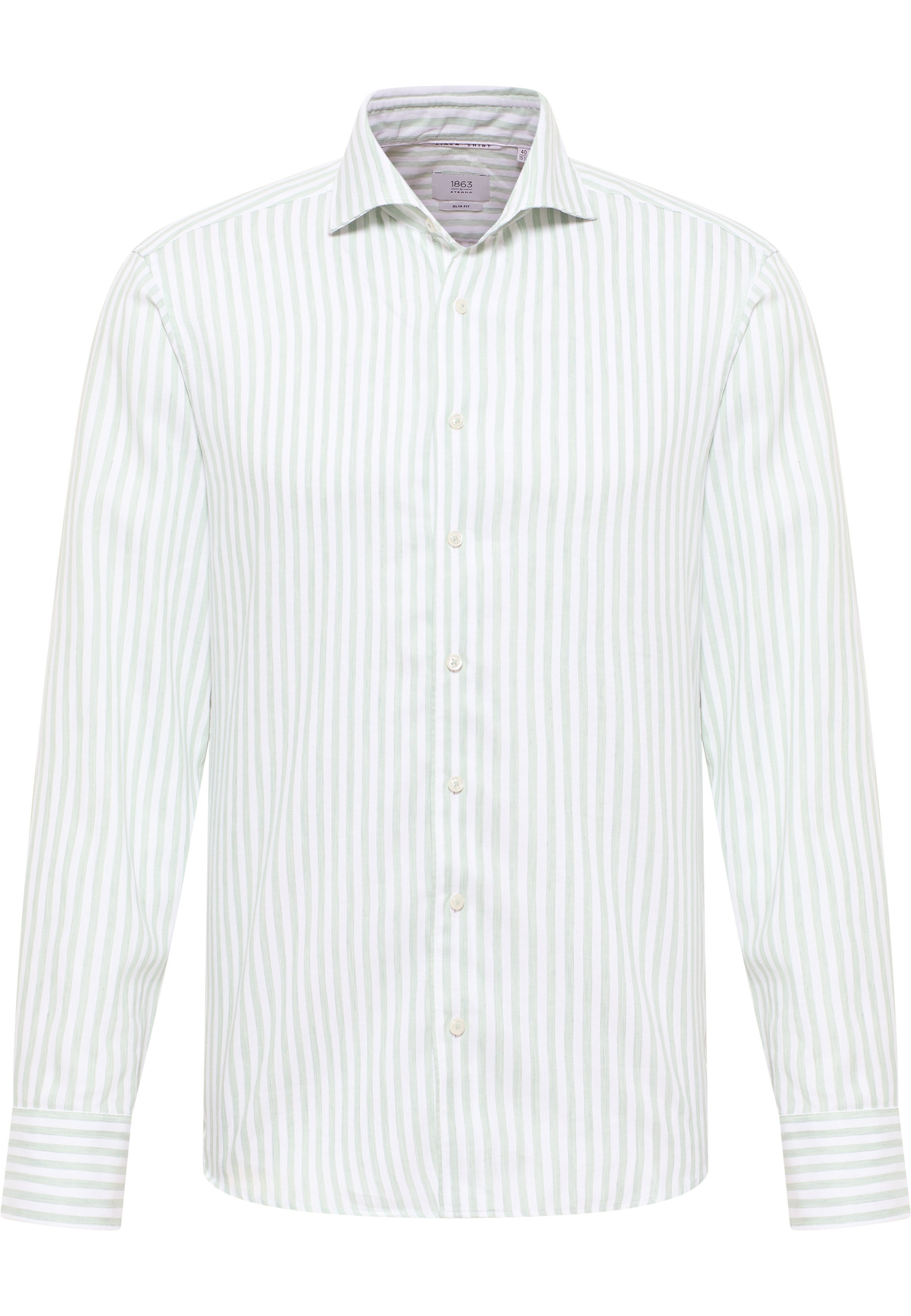 Eterna Langarmhemd »SLIM FIT« EASY IRON (bügelleicht)