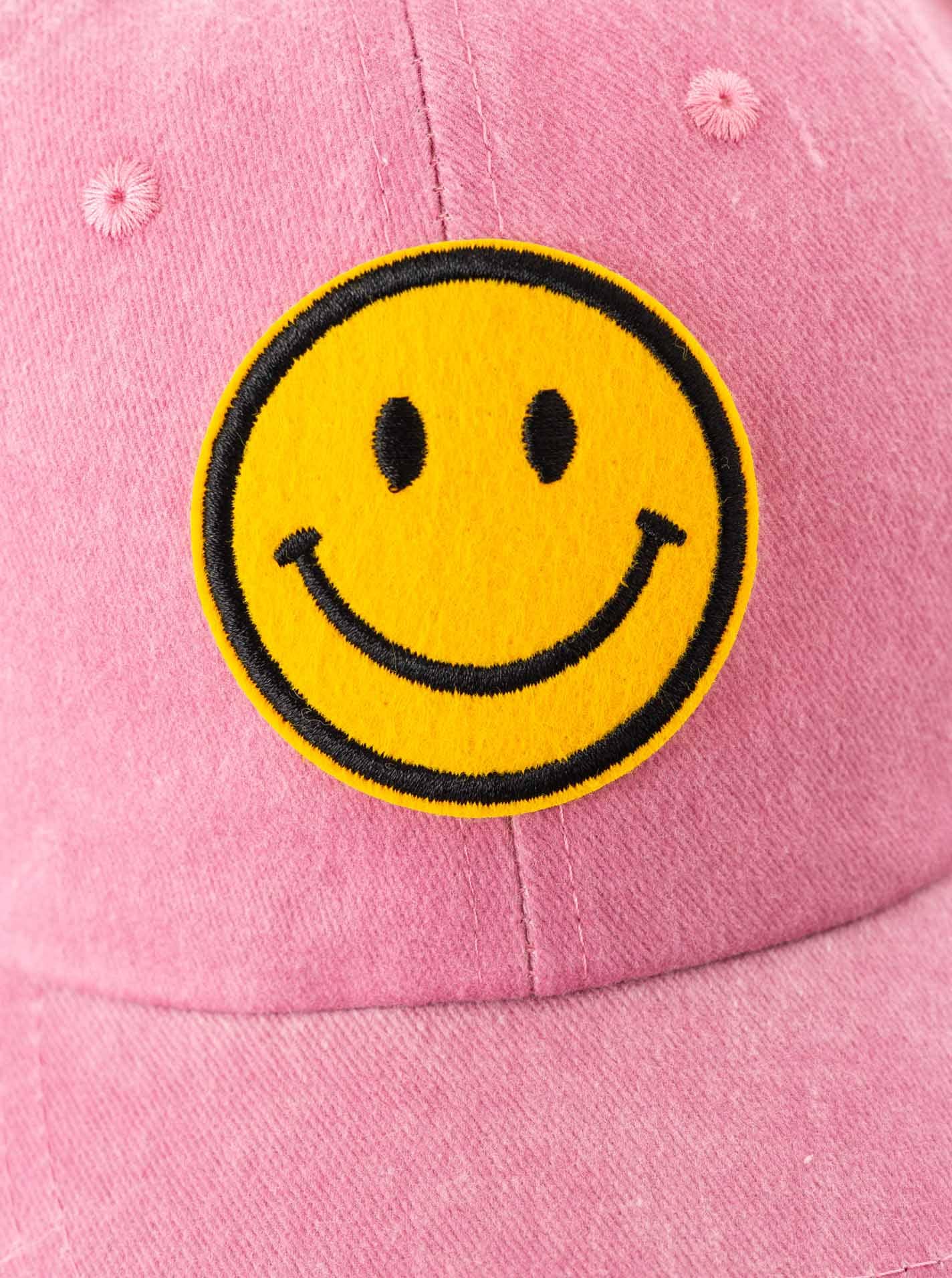 Zwillingsherz Baseball Cap »"Face"« mit fröhlichem Patch, justierbar