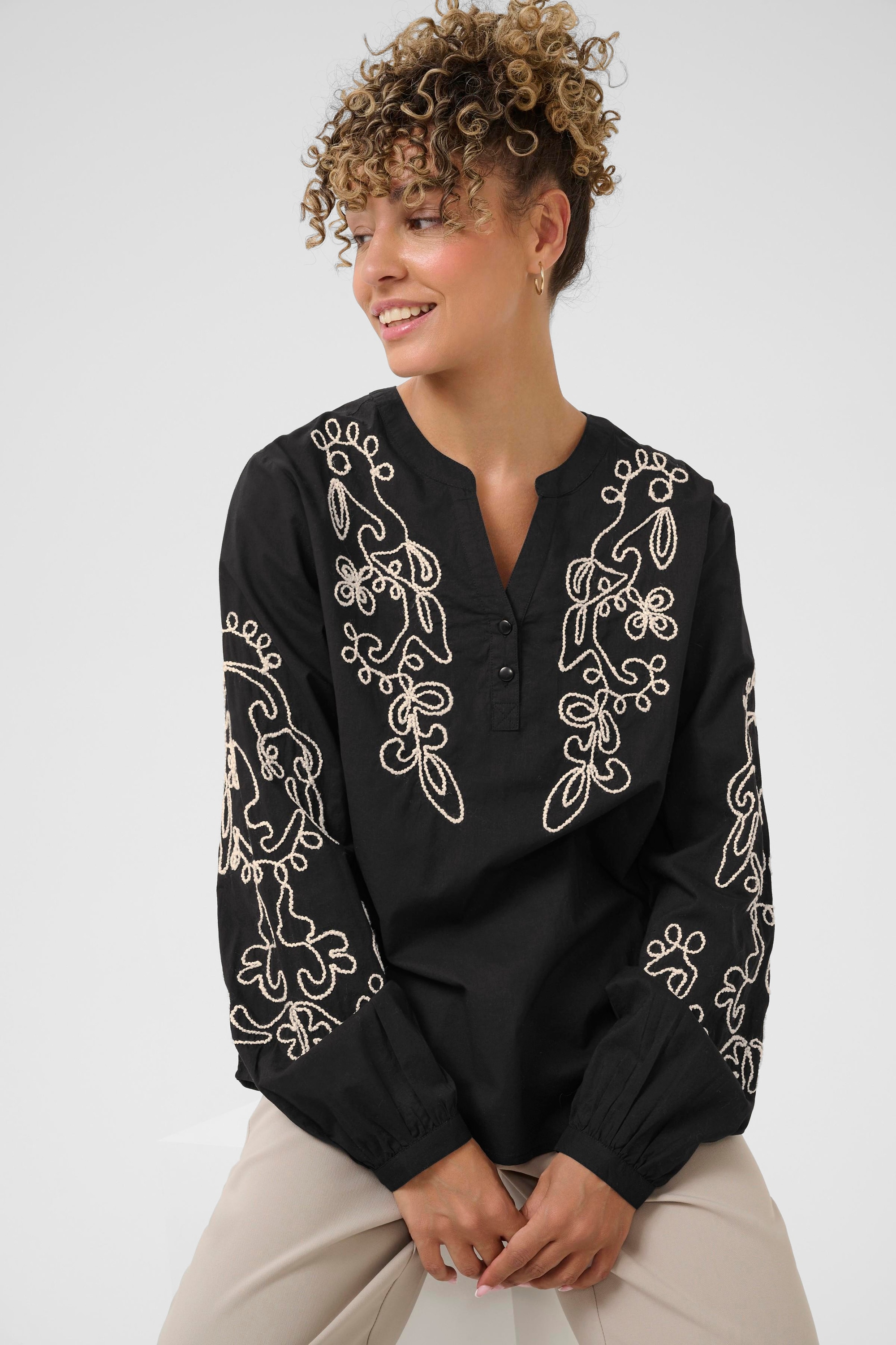 Cream Langarmbluse »Langarm-Bluse CRVia«