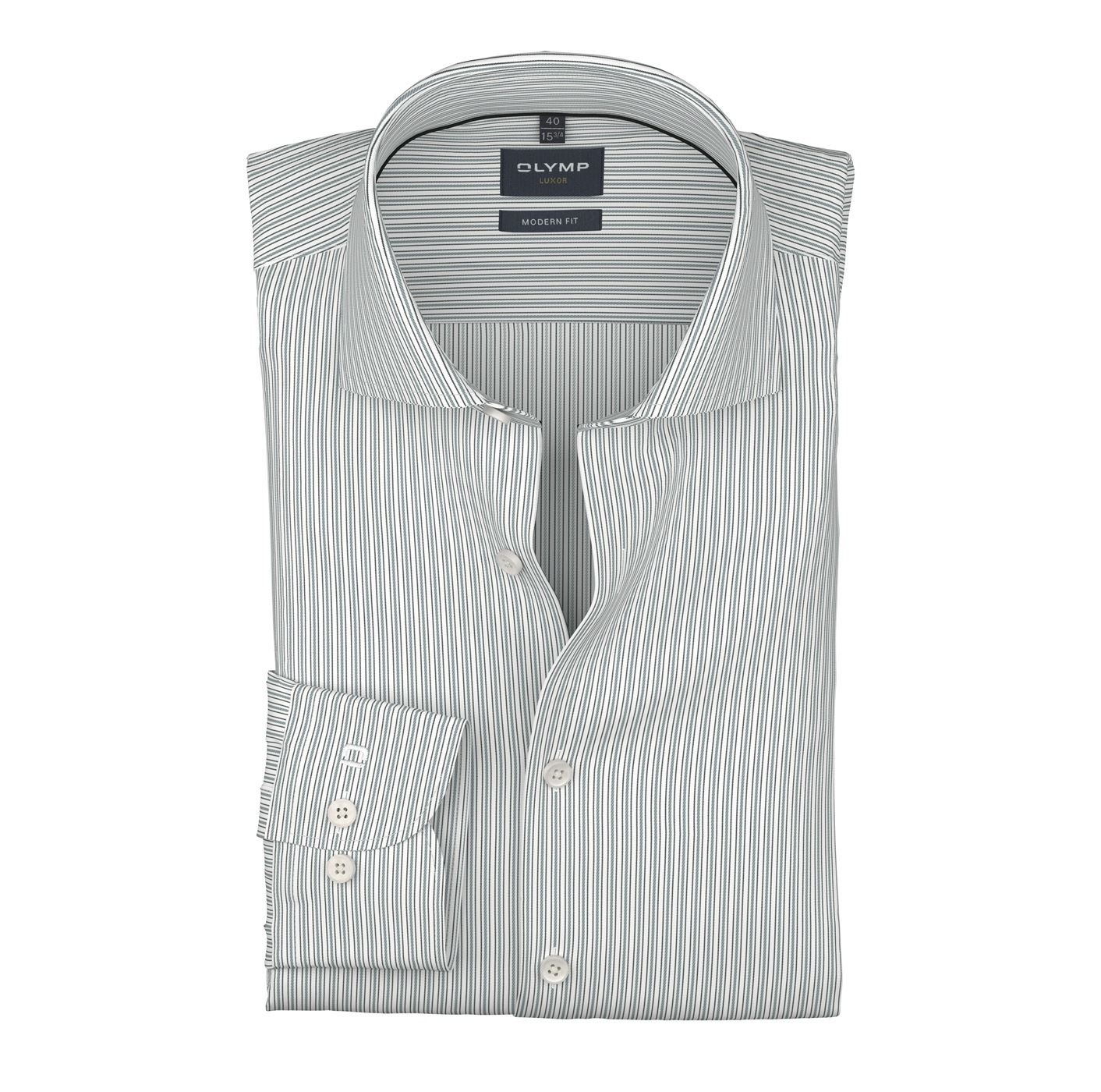 OLYMP Langarmhemd »Luxor« modern fit, Royal -Kentkragen, Businesshemd
