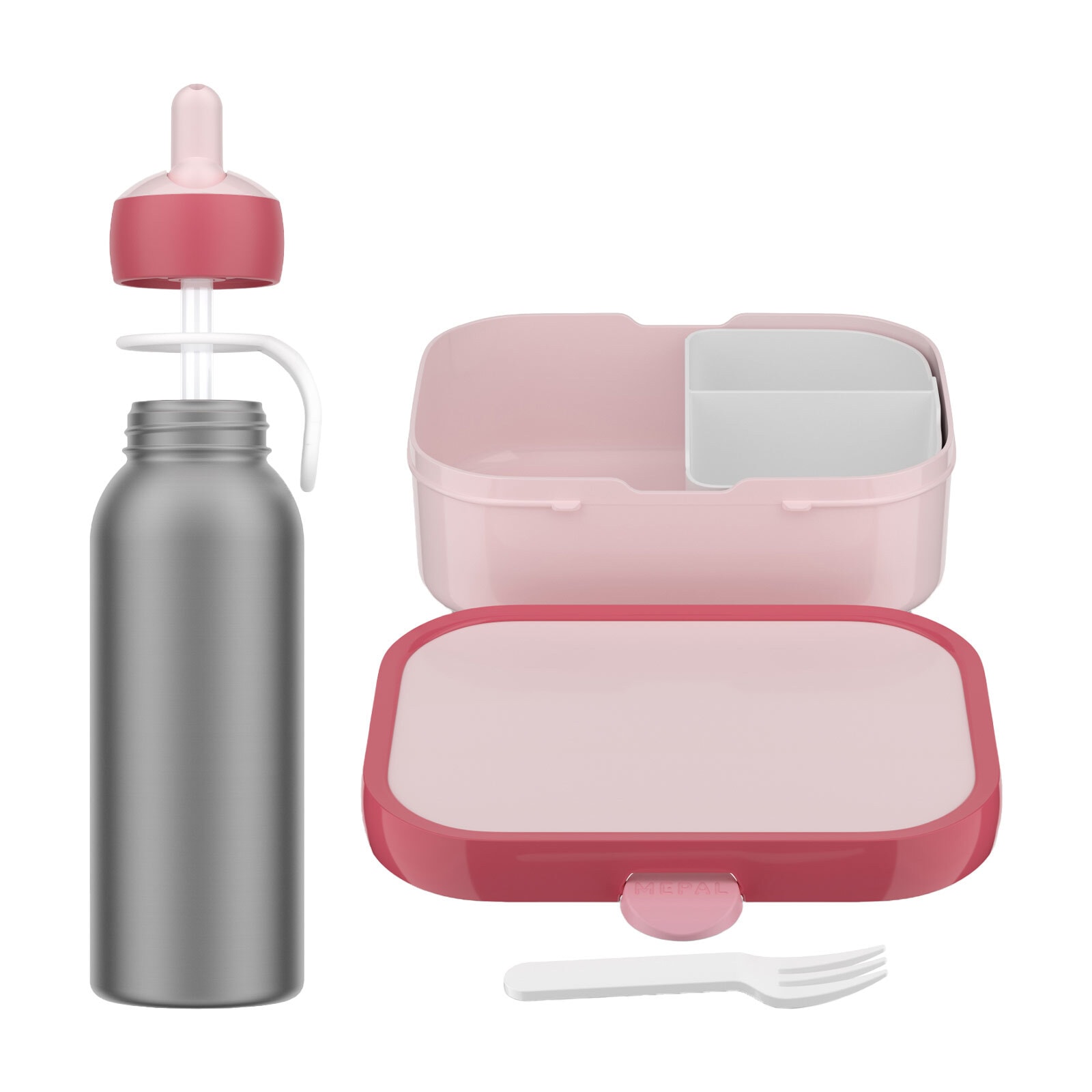 Mepal Lunchbox »Lunchset mit Thermoflasche Campus 2er Set« Spülmaschinengeeignet