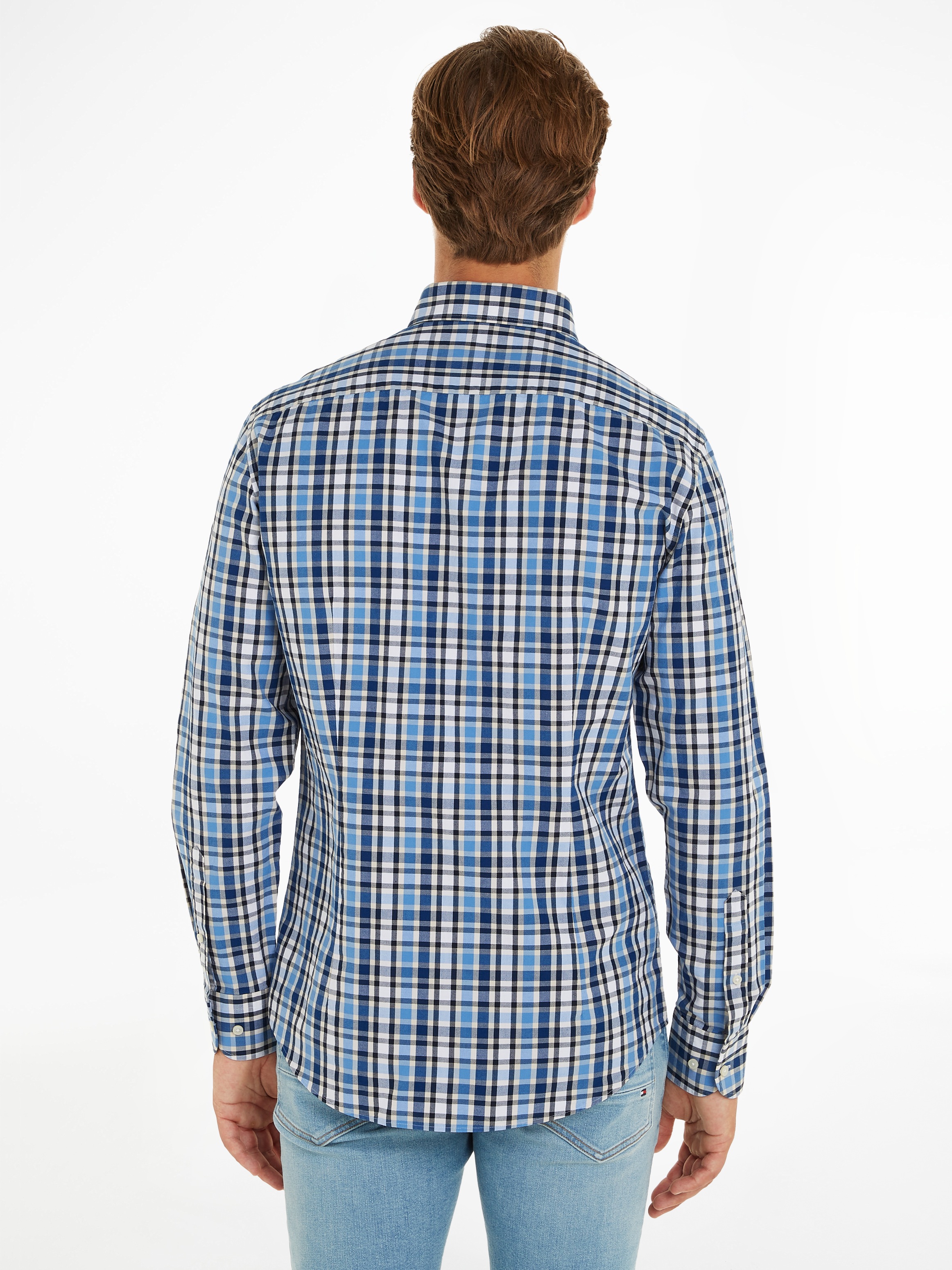 Tommy Hilfiger Langarmhemd »CL-W OXFORD MULTI GINGHAM SF«