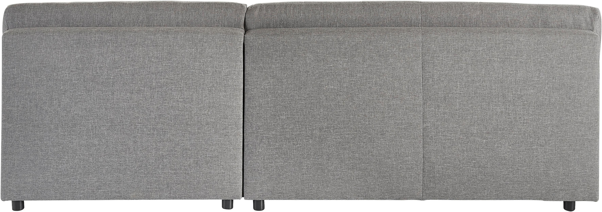 TRENDMANUFAKTUR Ecksofa »Reggae II, moderne Optik, Armteilverstellung, B/T 237/156cm, L-Form«, wahlweise mit Bettfunktion