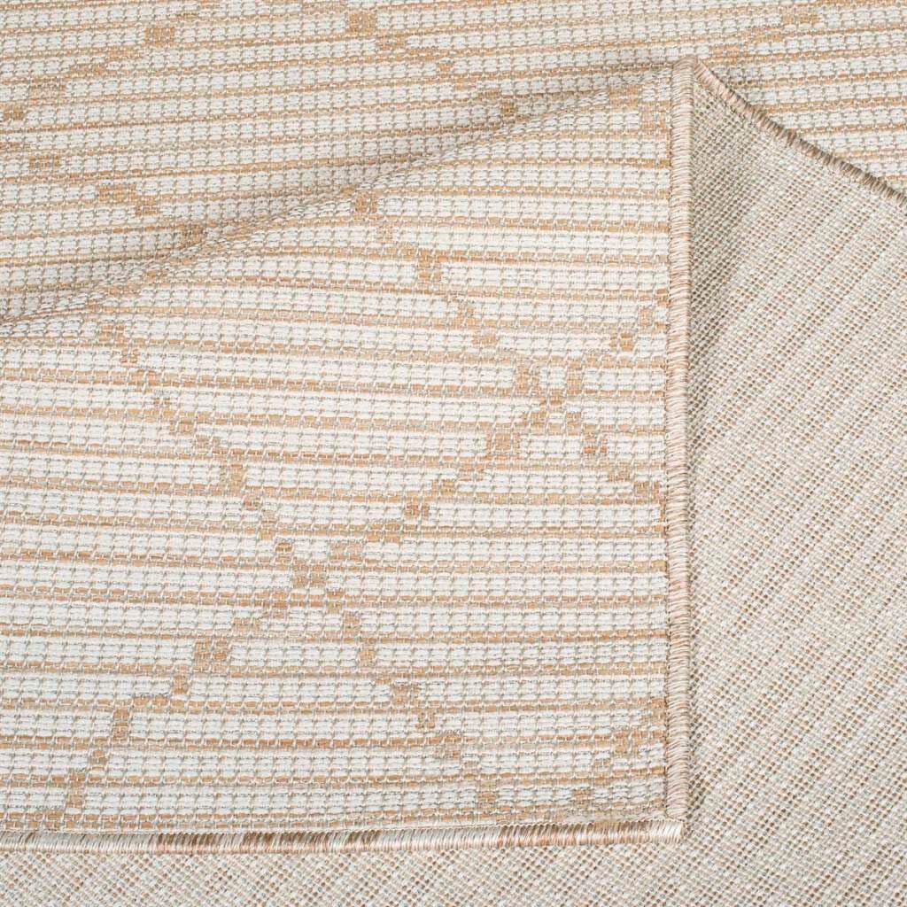 Carpet City Outdoorteppich »PALM3526« rechteckig 5 mm Höhe Wetterfest & UV-beständig, für Balkon, Terrasse, Küche, flach gewebt