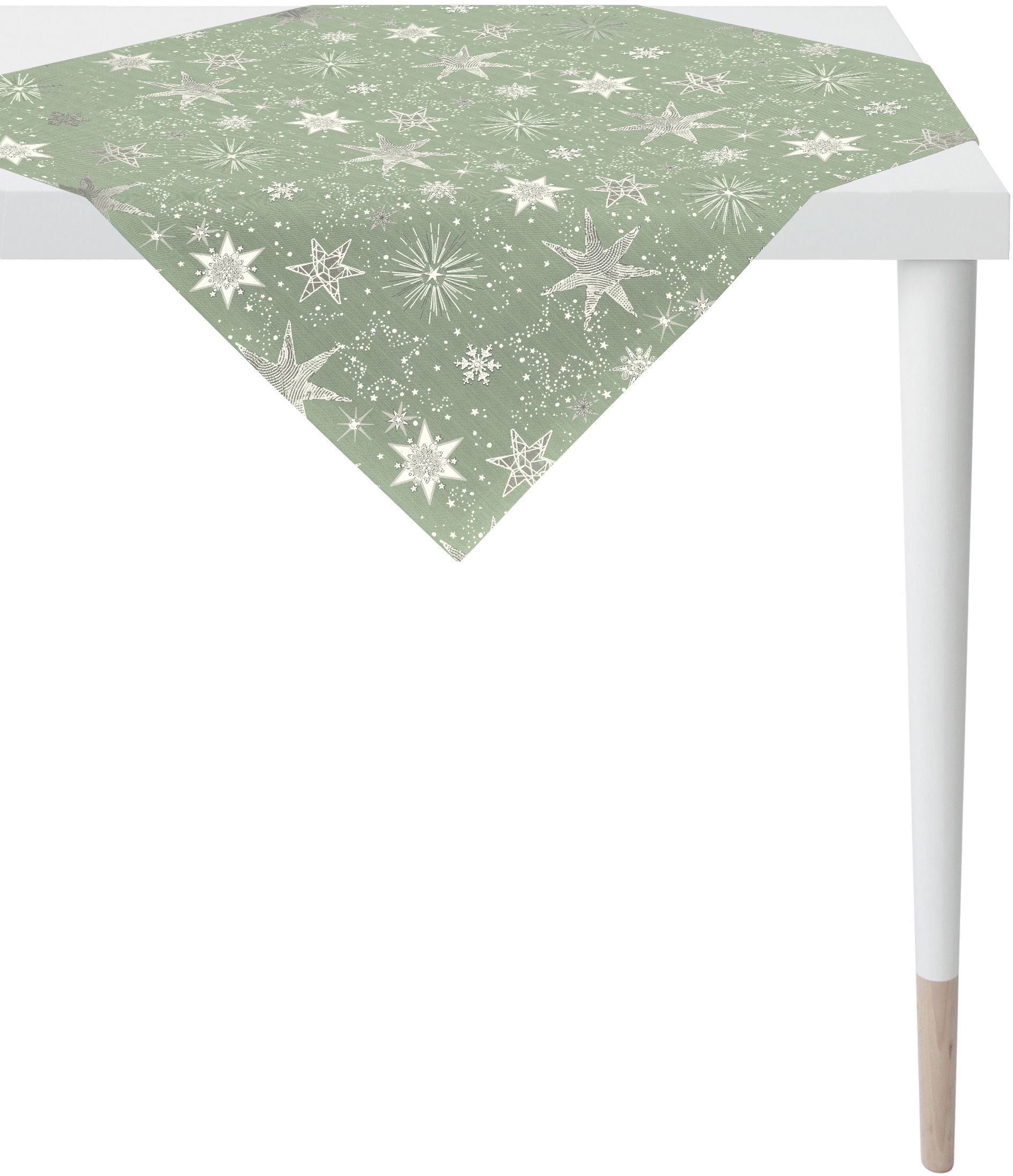 APELT Mitteldecke »3624 Christmas Elegance, Jacquardgewebe«, mit glänzenden Fäden