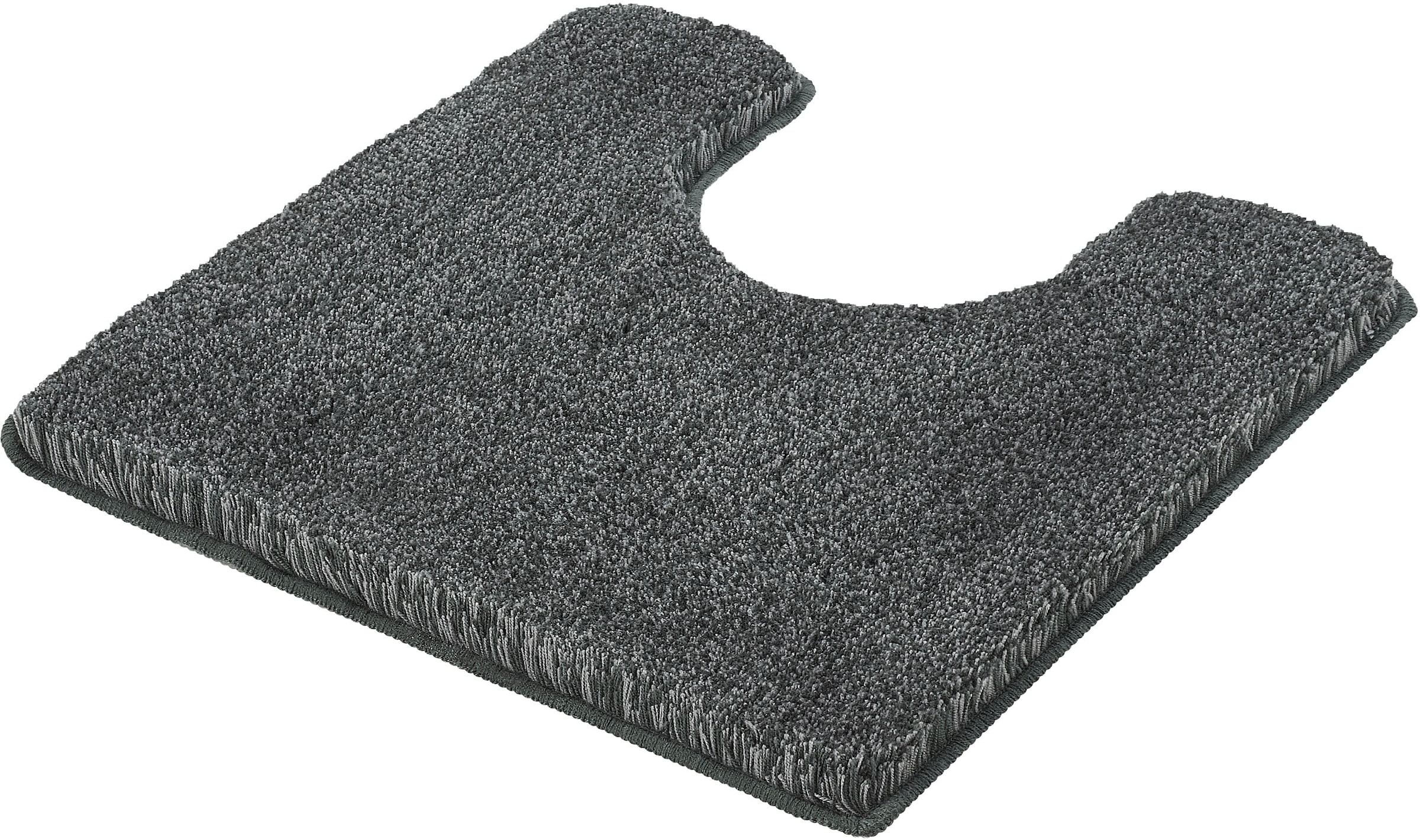 Kleine Wolke Badematte »RELAX«, rutschhemmend beschichtet, fußbodenheizungsgeeignet, Badteppich, Uni Farben, rechteckig, rund & als Set erhältlich