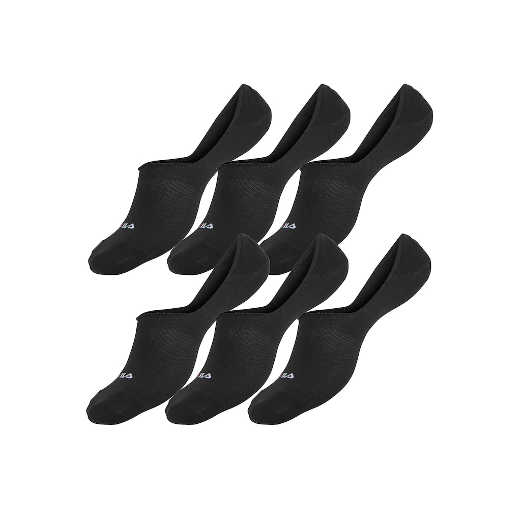 Fila Füßlinge, (6 Paar), mit eingestricktem Logo