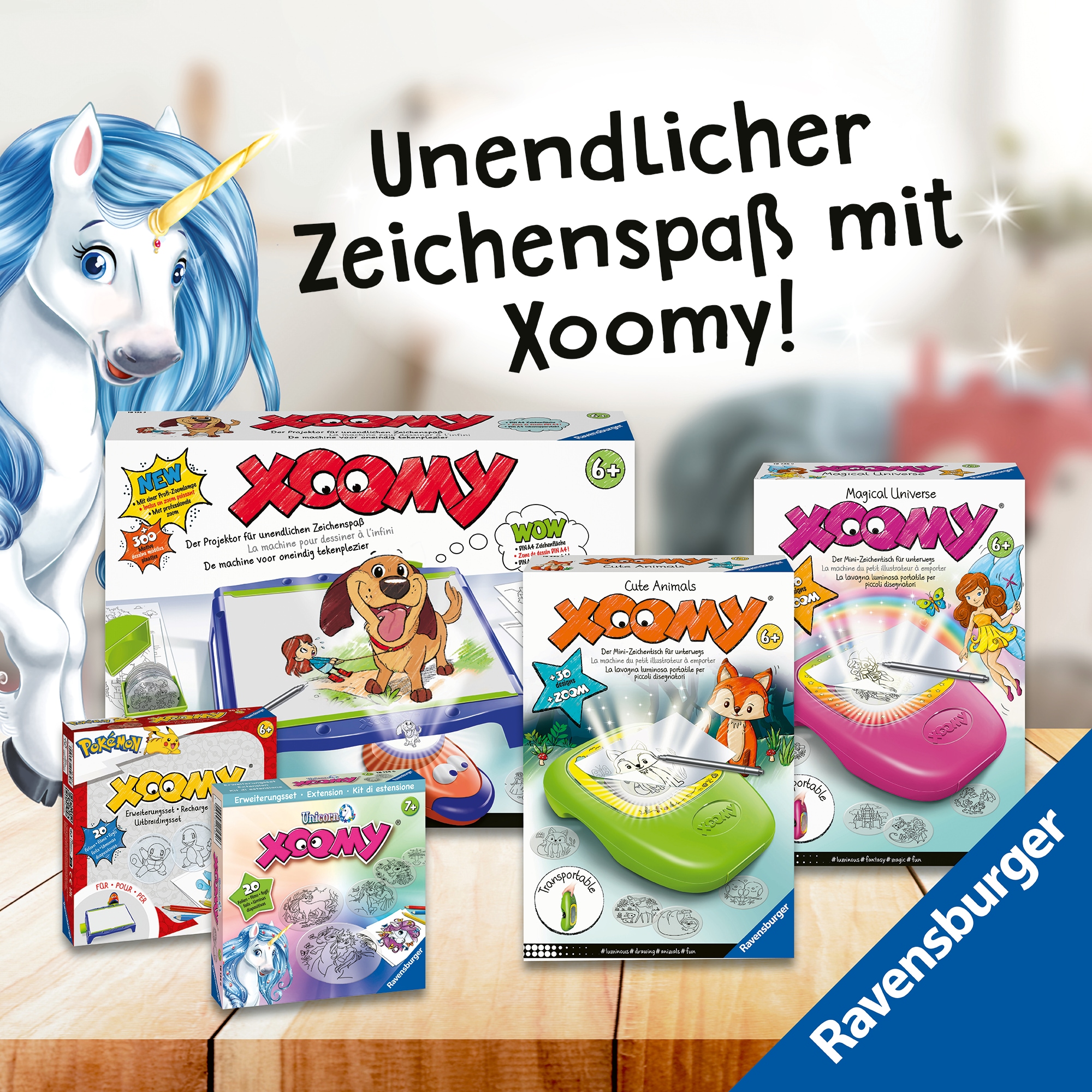 Ravensburger Malvorlage »Xoomy®Midi Disney Classics« Made in Europe