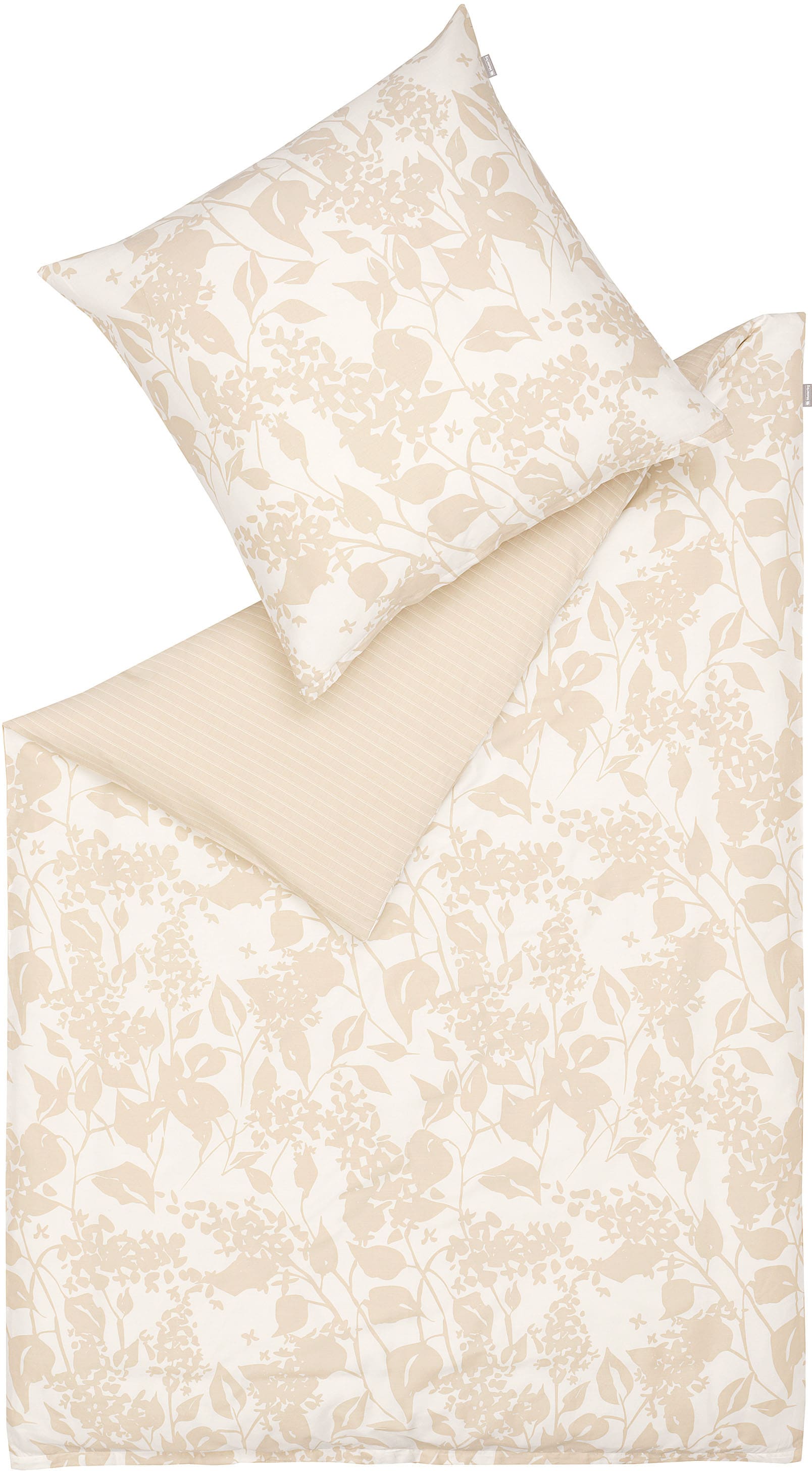 Musterring Bettwäsche »Blossom«, (2 tlg.), aus nachhaltigerer Baumwolle