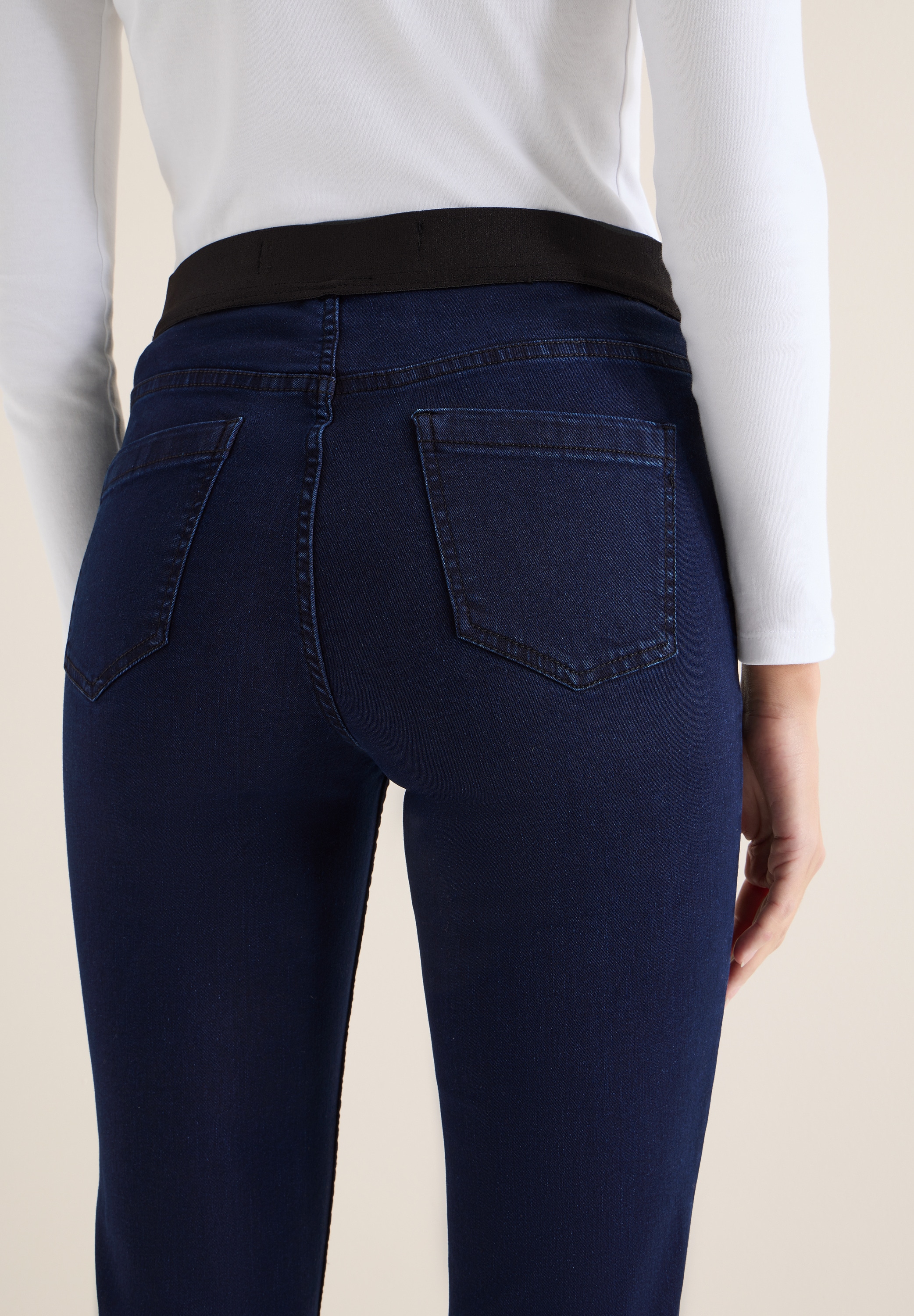 Cecil Skinny-fit-Jeans »Style VICKY« mit elastichem Bund