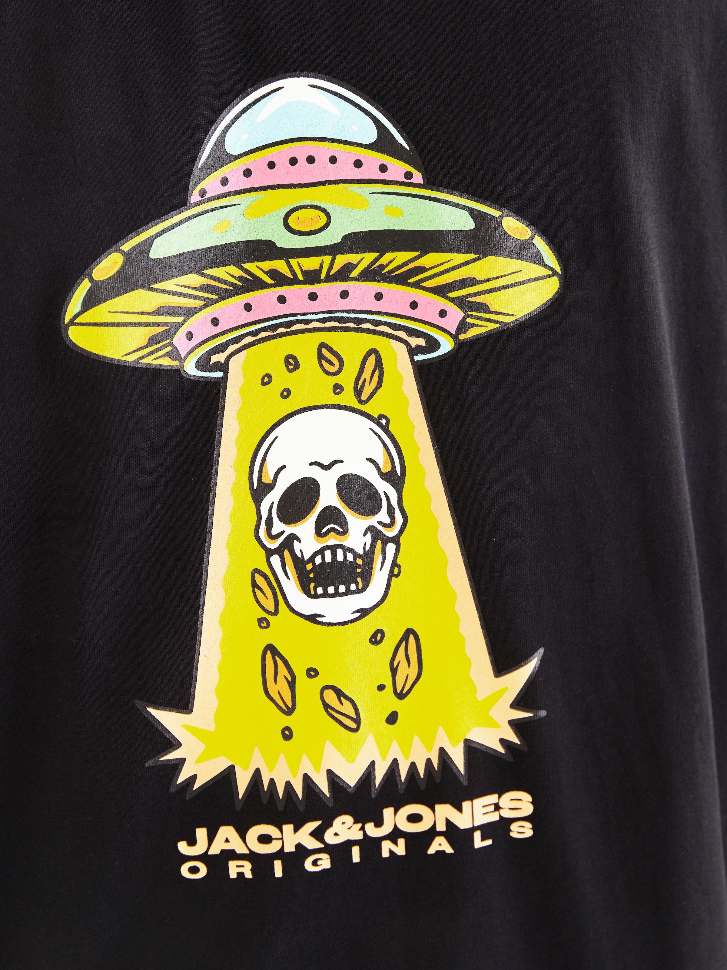 Jack & Jones T-Shirt »JORANATOMY SKULL TEE SS CREW NECK LN«