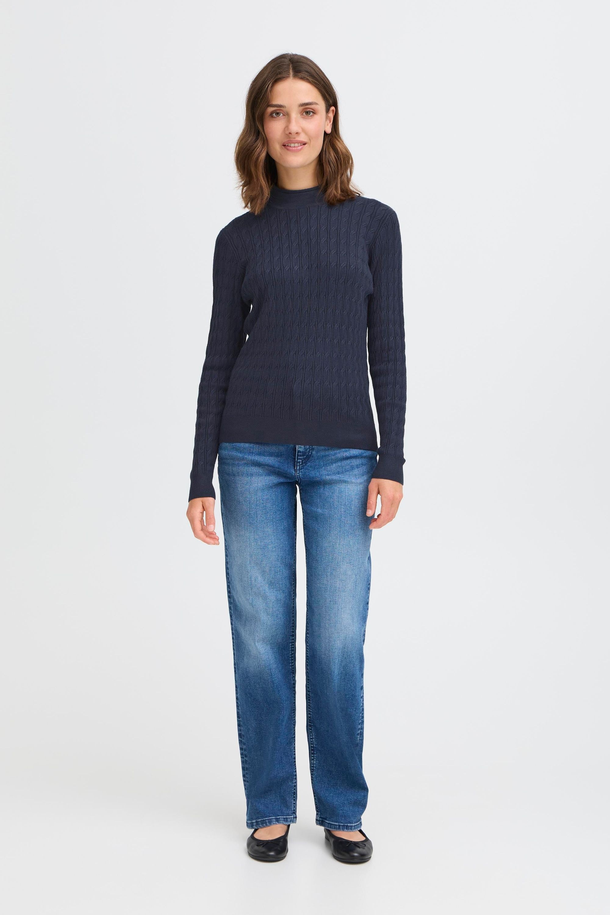 OXMO Rollkragenpullover »Rollkragenpullover OXISALLY«