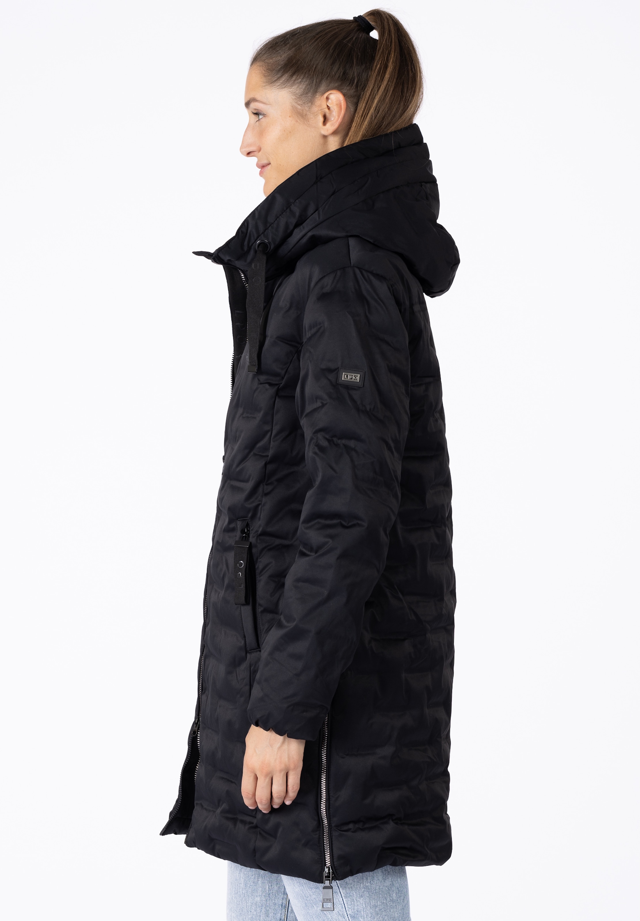 LPO Steppjacke »MARA III LONG Damenmantel & Parka« auch in Großen Größen erhältlich