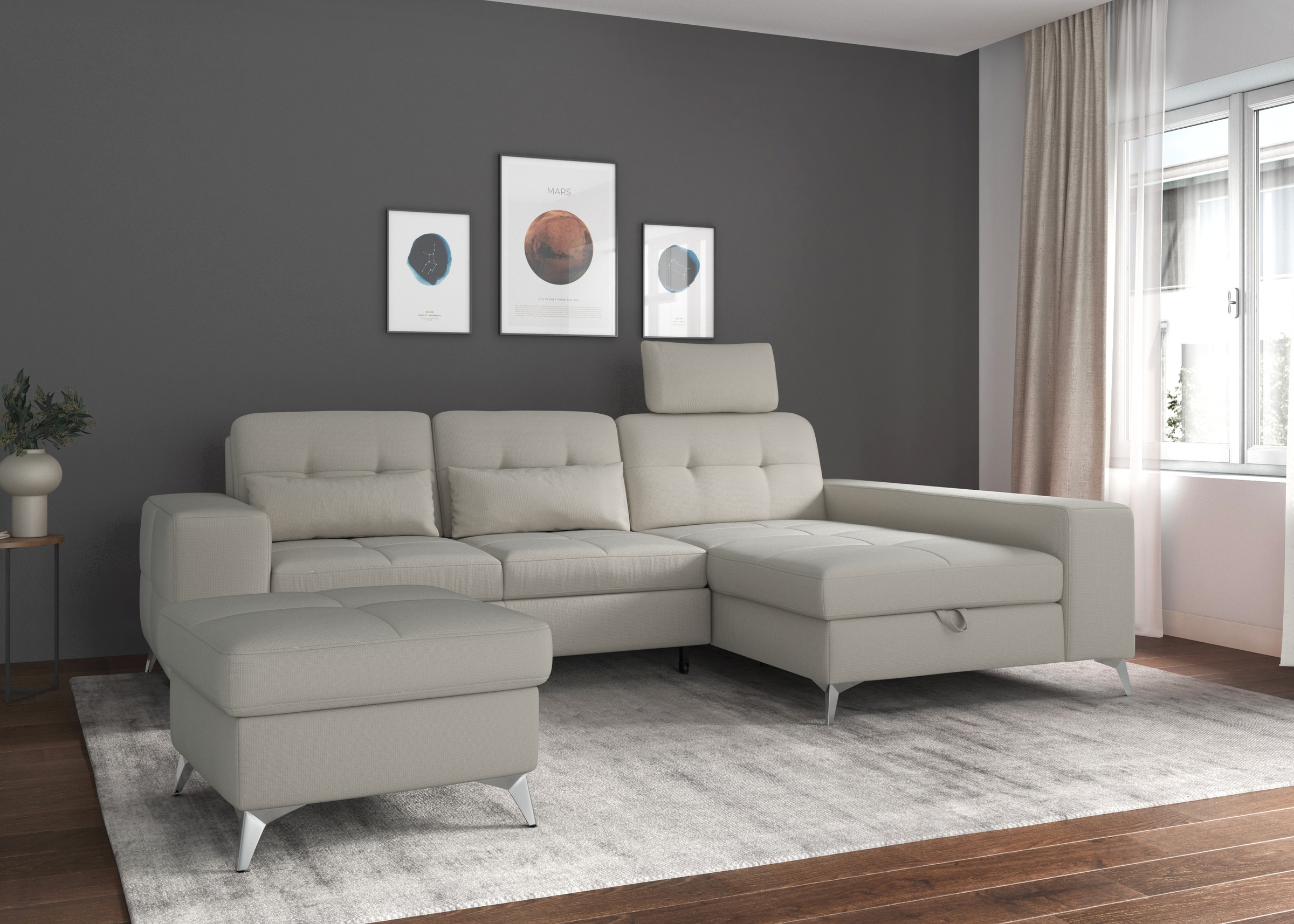 sit&more Kopfstütze »Baviene« in hochwertiger Verarbeitung