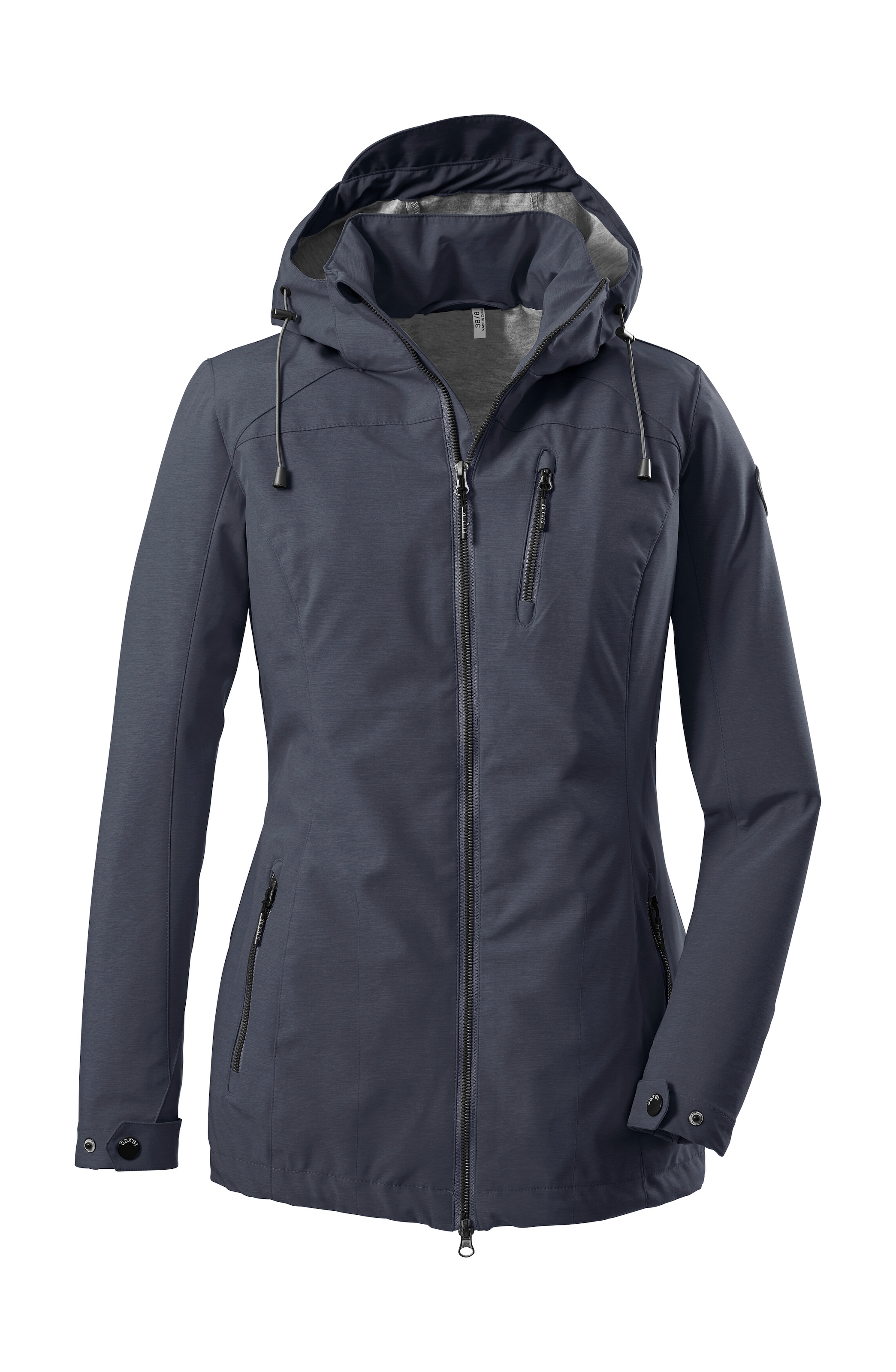 G.I.G.A. DX by killtec Softshelljacke »Solena«, Wasserabweisend, 2-Wege-Reißverschluss, abnehmbare Kapuze
