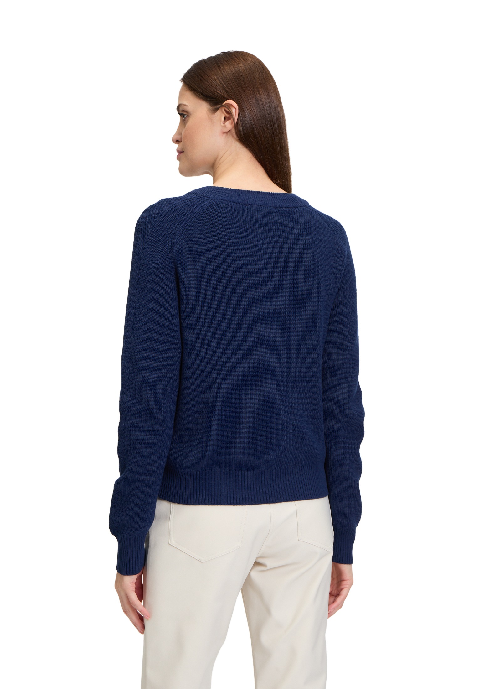 Betty Barclay Strickjacke »Feinstrickjacke mit Reißverschluss«
