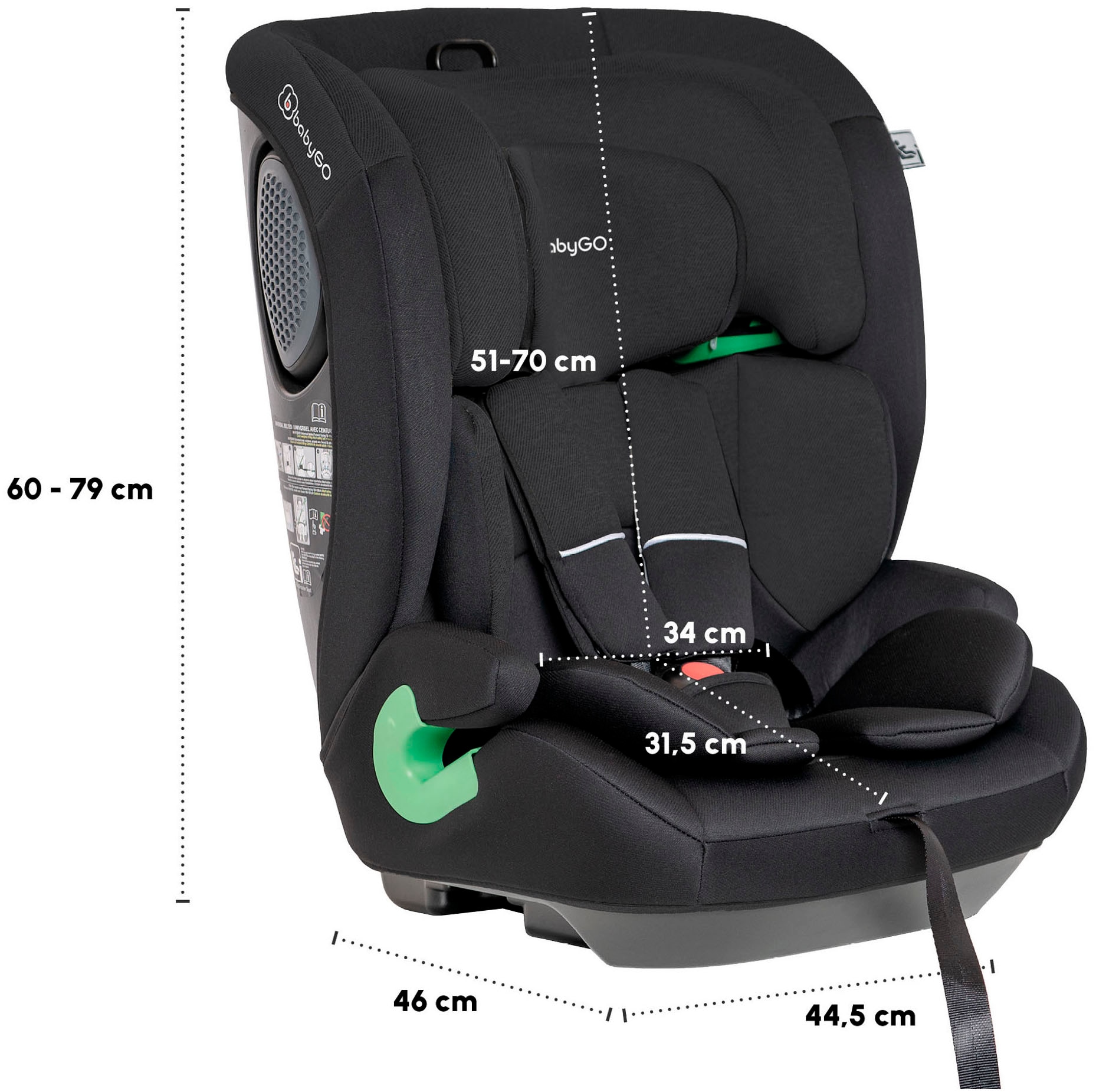 BabyGo Autokindersitz »Lumo«