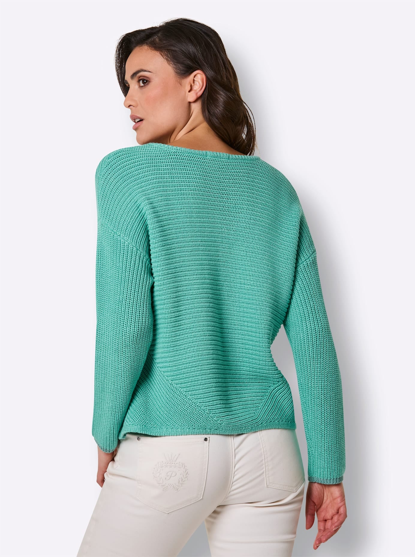 CREATION L PREMIUM Strickpullover »Lyocell-Baumwoll-Pullover«