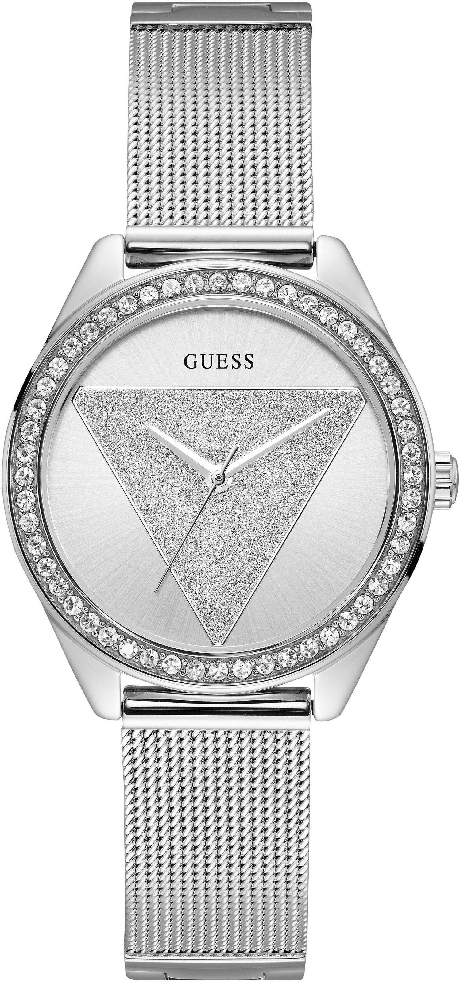 Guess Quarzuhr »TRI GLITZ, W1142L1« kaufen