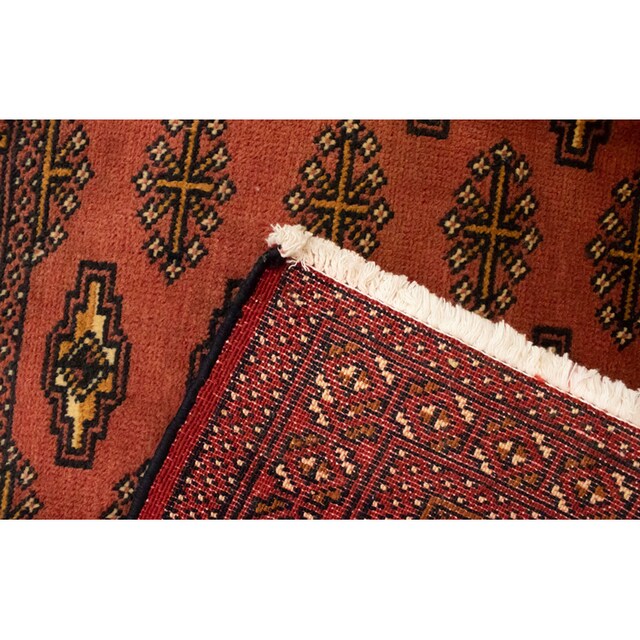 morgenland Wollteppich »Turkaman Teppich handgeknüpft rost«, rechteckig  kaufen bei OTTO