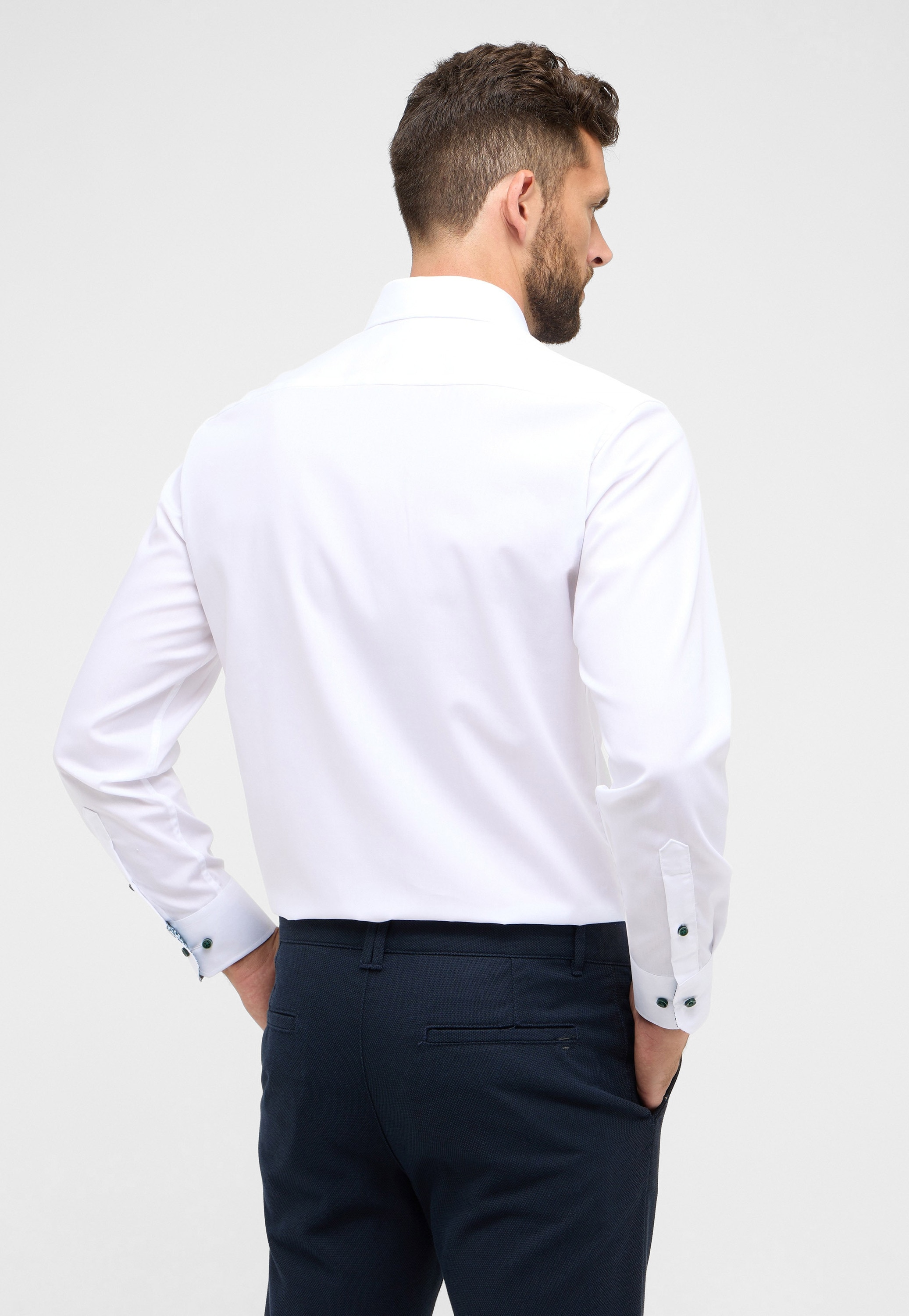 Eterna Langarmhemd »MODERN FIT«, NON IRON (bügelfrei)