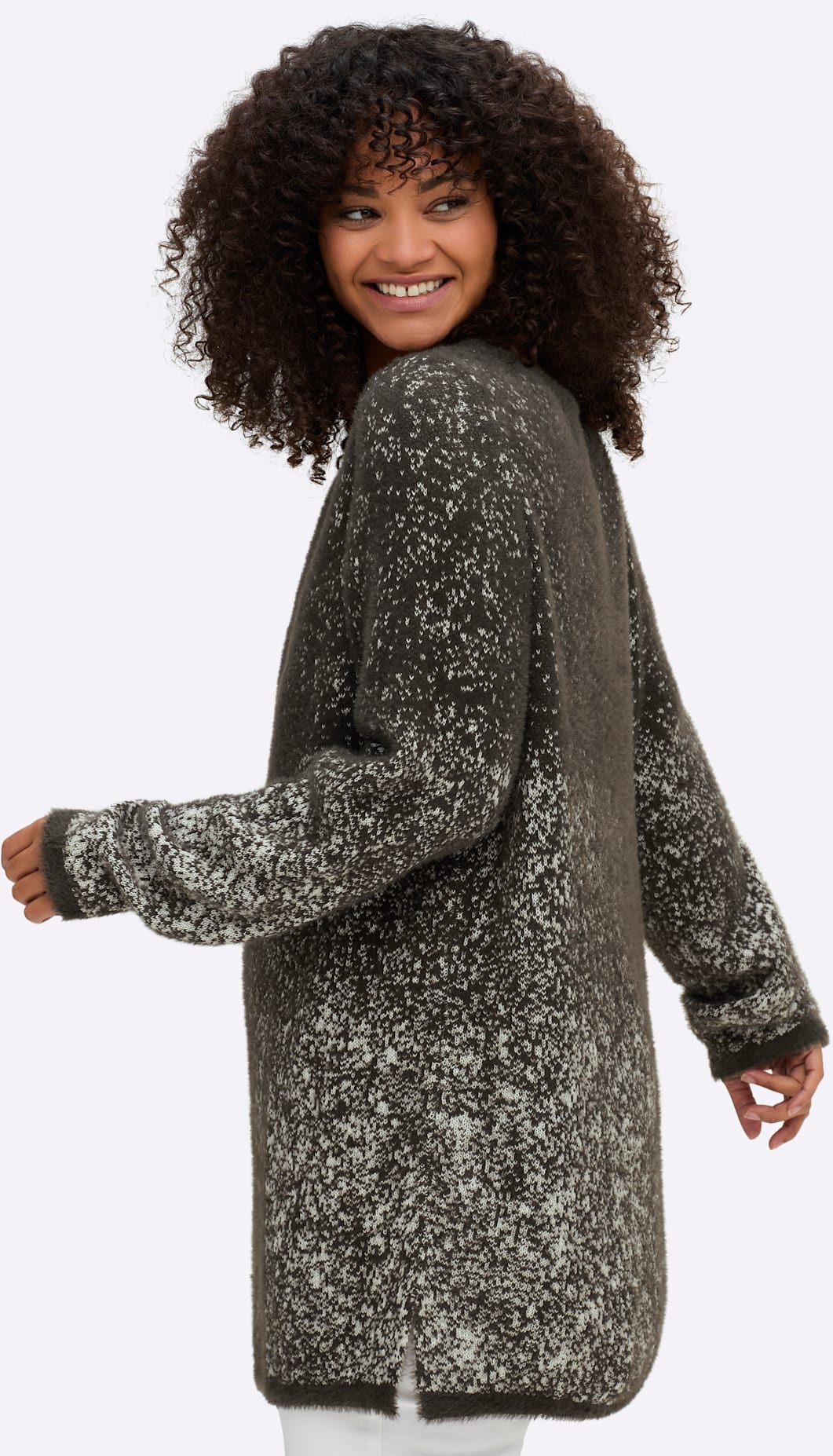 Sheego Jacquardpullover »Pullover«