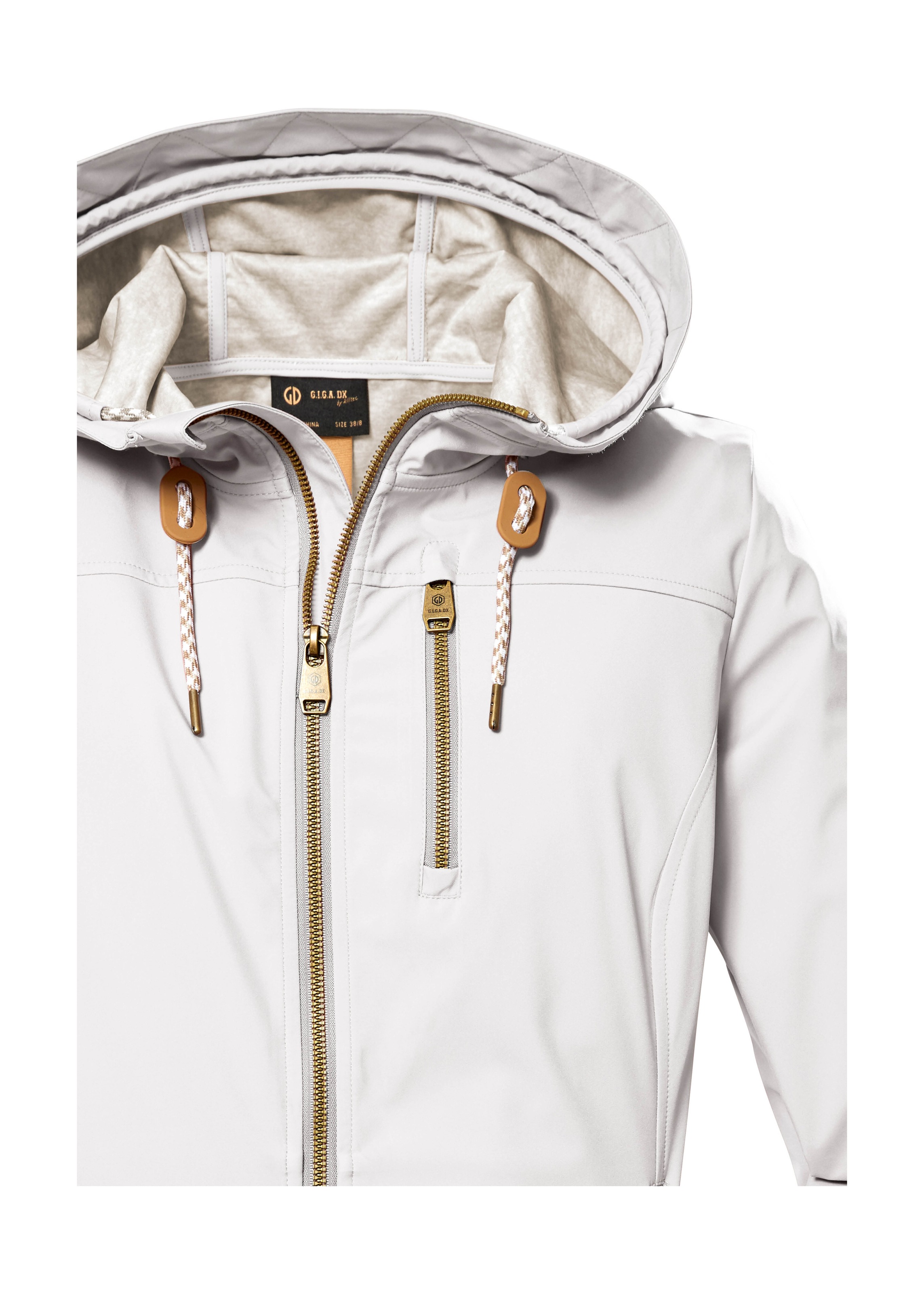 G.I.G.A. DX by killtec Softshelljacke »GS 24 WMN SFTSHLL JCKT«, Wasserabweisende Softshelljacke, verstellbare Kapuze, winddicht