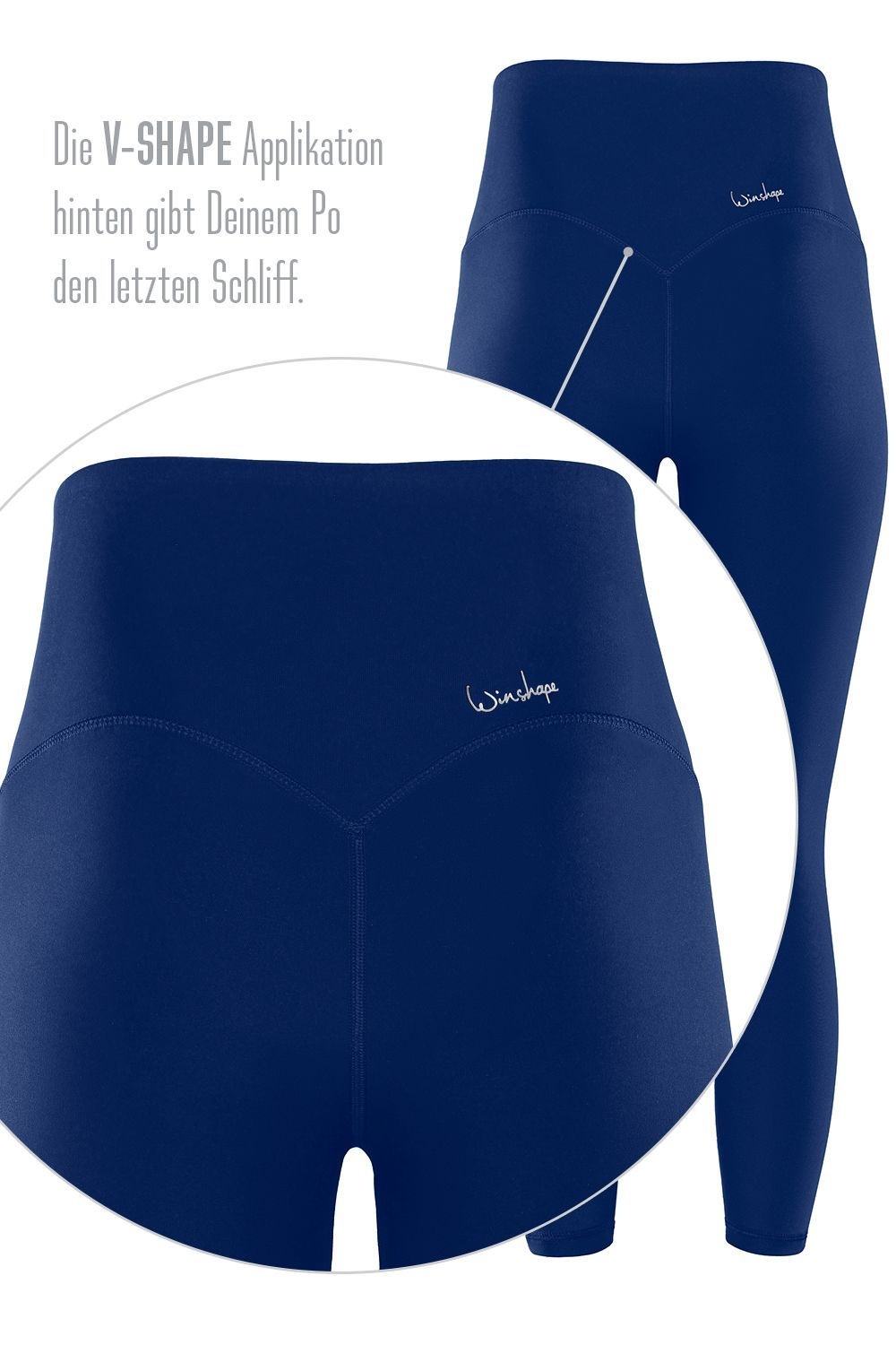 Winshape Leggings »7/8-Tights HWL317C«, mit V-Shape Applikation und Core-Bund