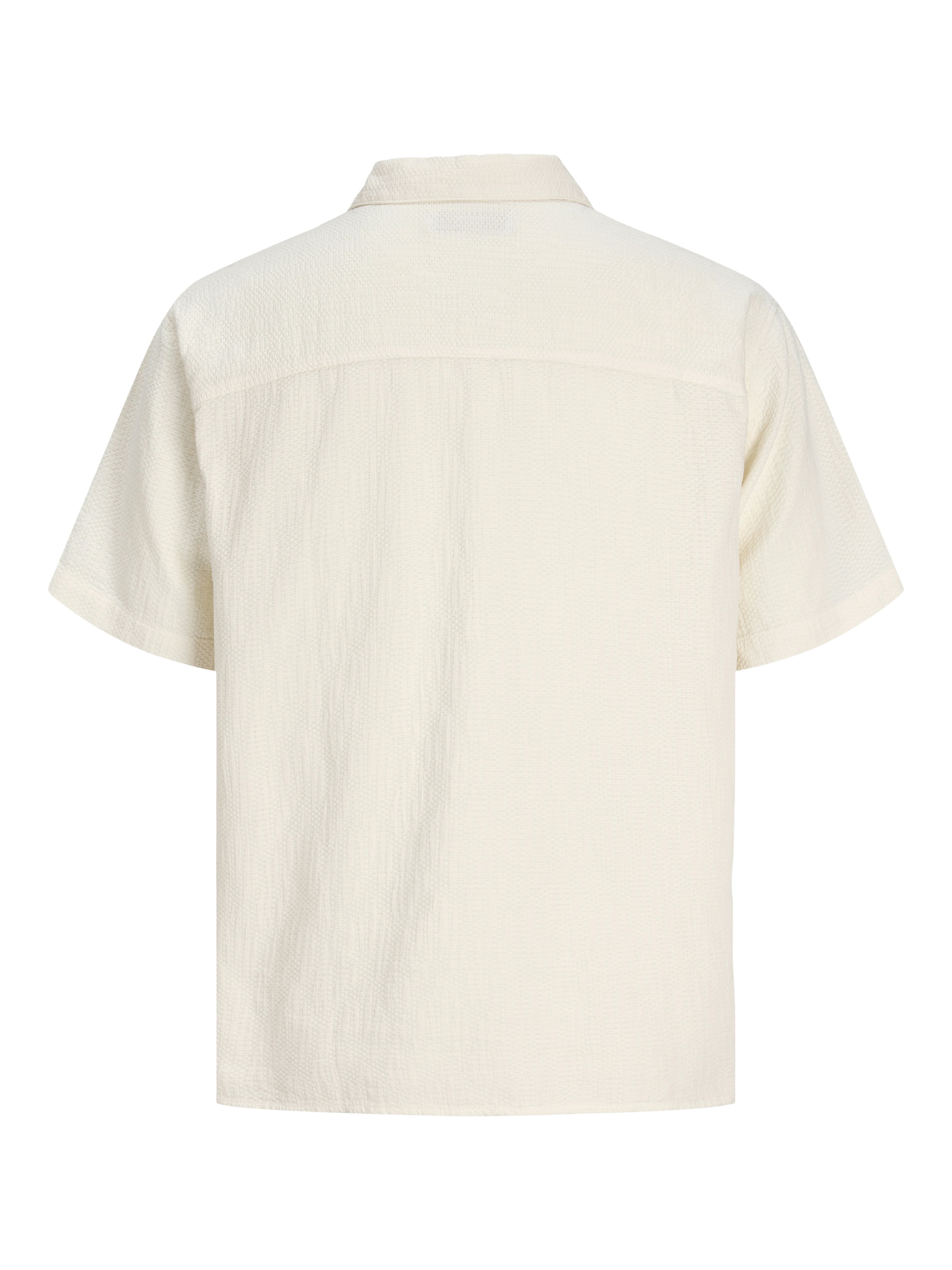 Jack & Jones Kurzarmhemd »JORMONTAUK WAVY TEXTURE SHIRT SS SN« Baumwolle, relaxed fit