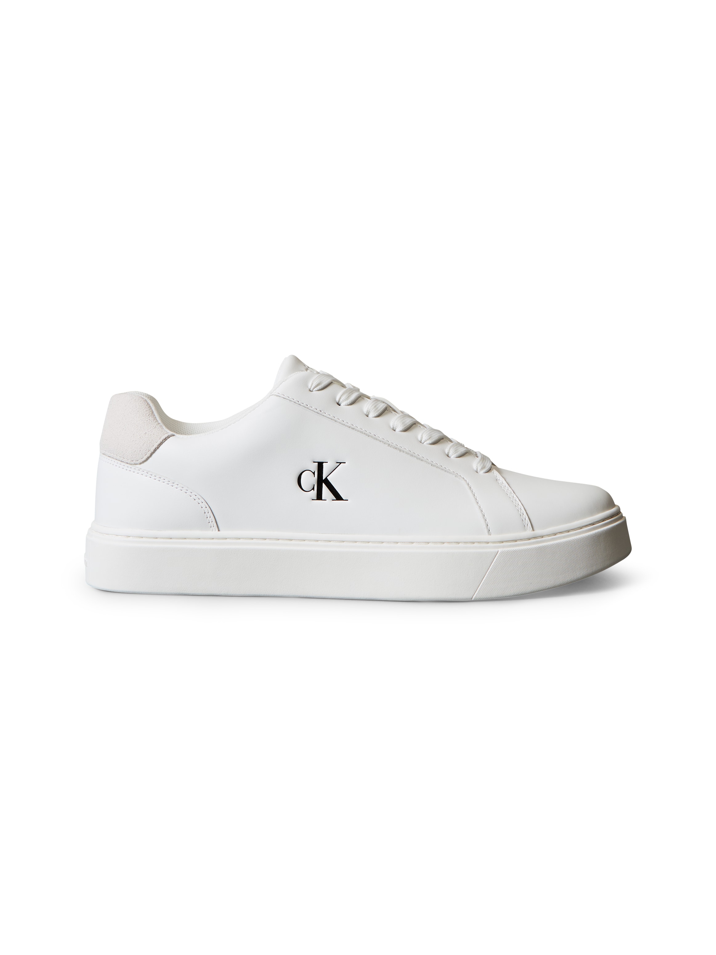 Calvin Klein Jeans Sneaker »CLASSIC CUPSOLE LACEUP LTH«  Schnürschuh, Freizeitschuh mit Fersenbesatz und seitlichem CK-Logo