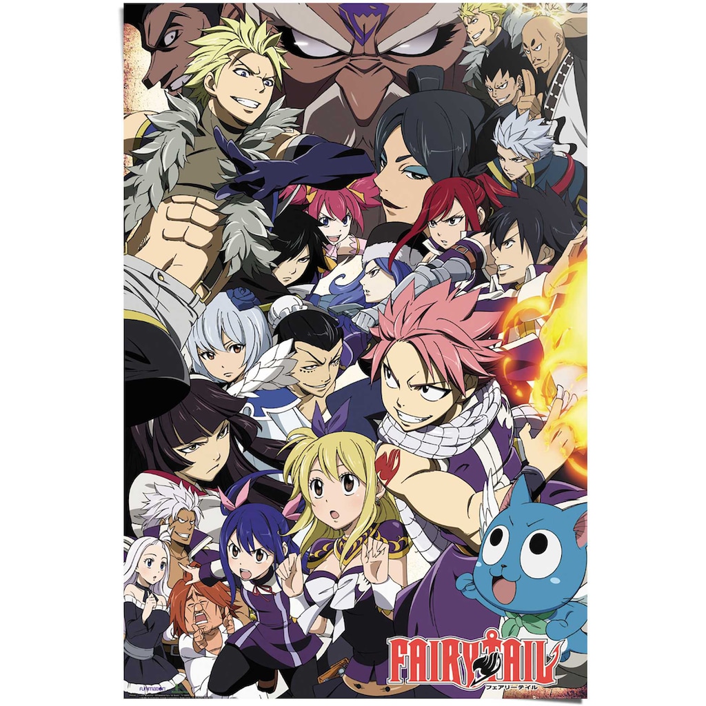 Reinders! Poster »Fairy Tail Staffel 6«, (1 St.)