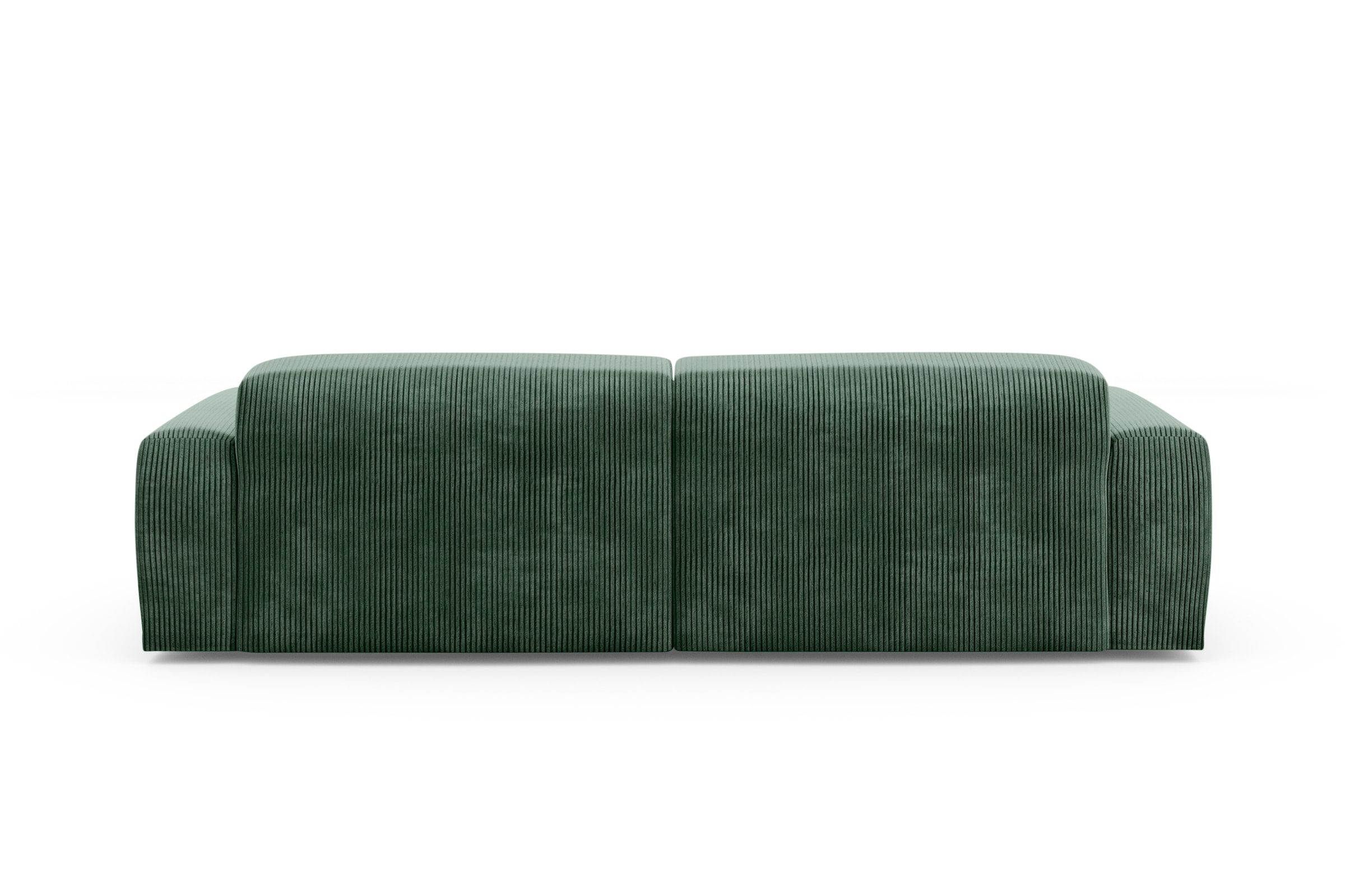 TRENDMANUFAKTUR Ecksofa »Braga, mit hochwertigem Kaltschaum, L-Form, in Cord erhältlich«, (2 St.), modernes Sofa, Couch mit hohem Sitzkomfort, 255/72/160 cm (B/H/T)