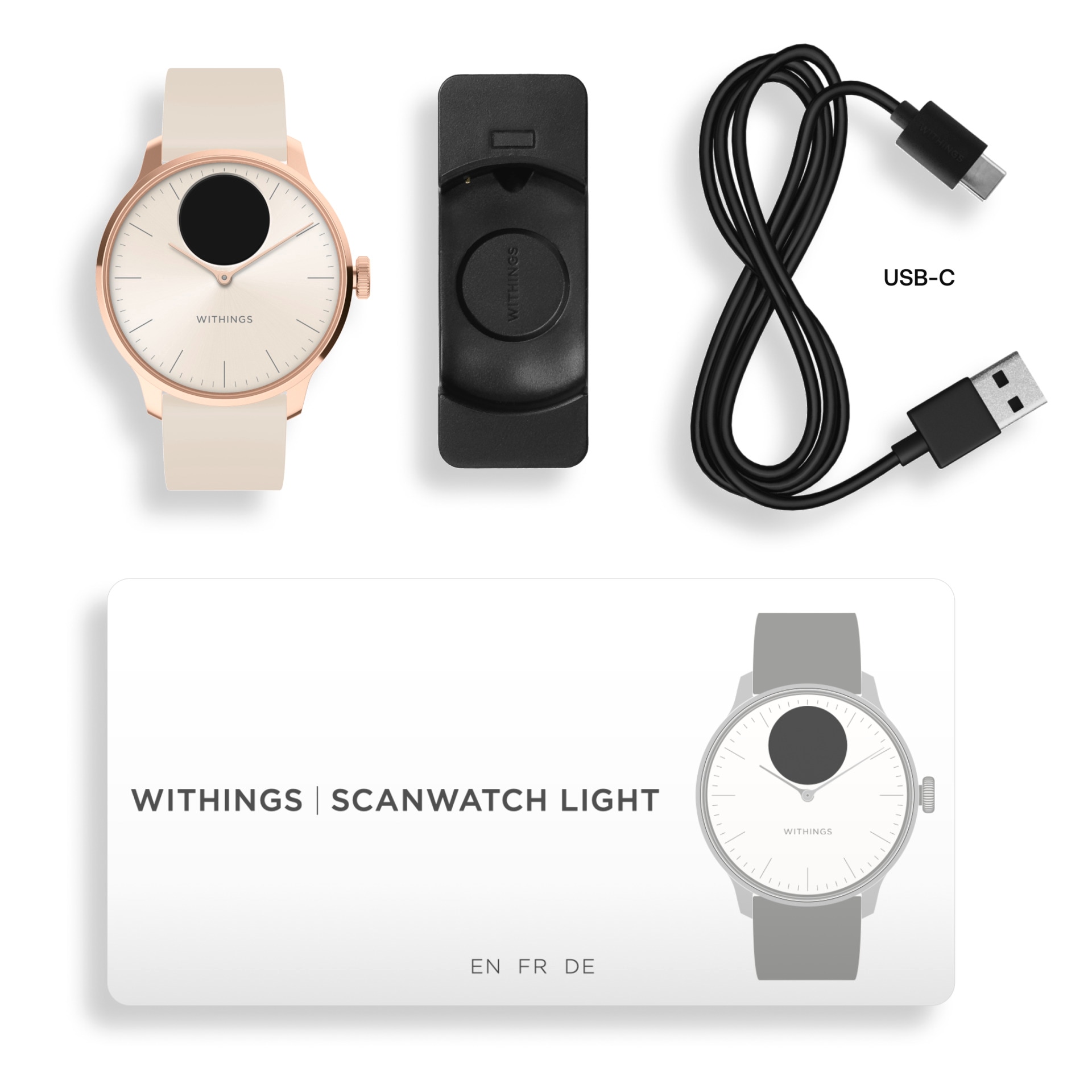 Withings Smartwatch »ScanWatch Light«